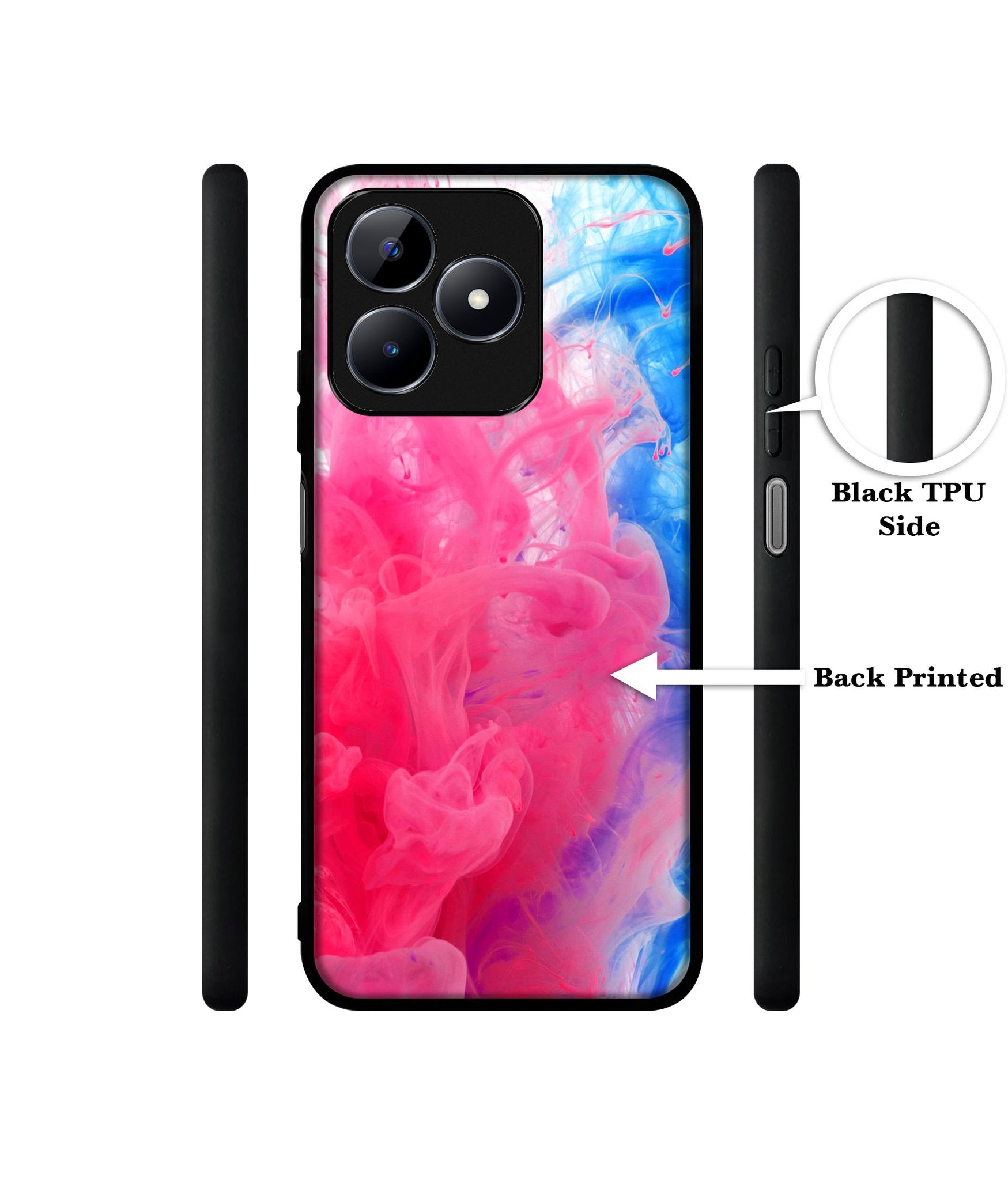 Fractal Paint Designer 2D Printed Back Case Cover for Realme C53 4G / C51 4G / Narzo N53 4G