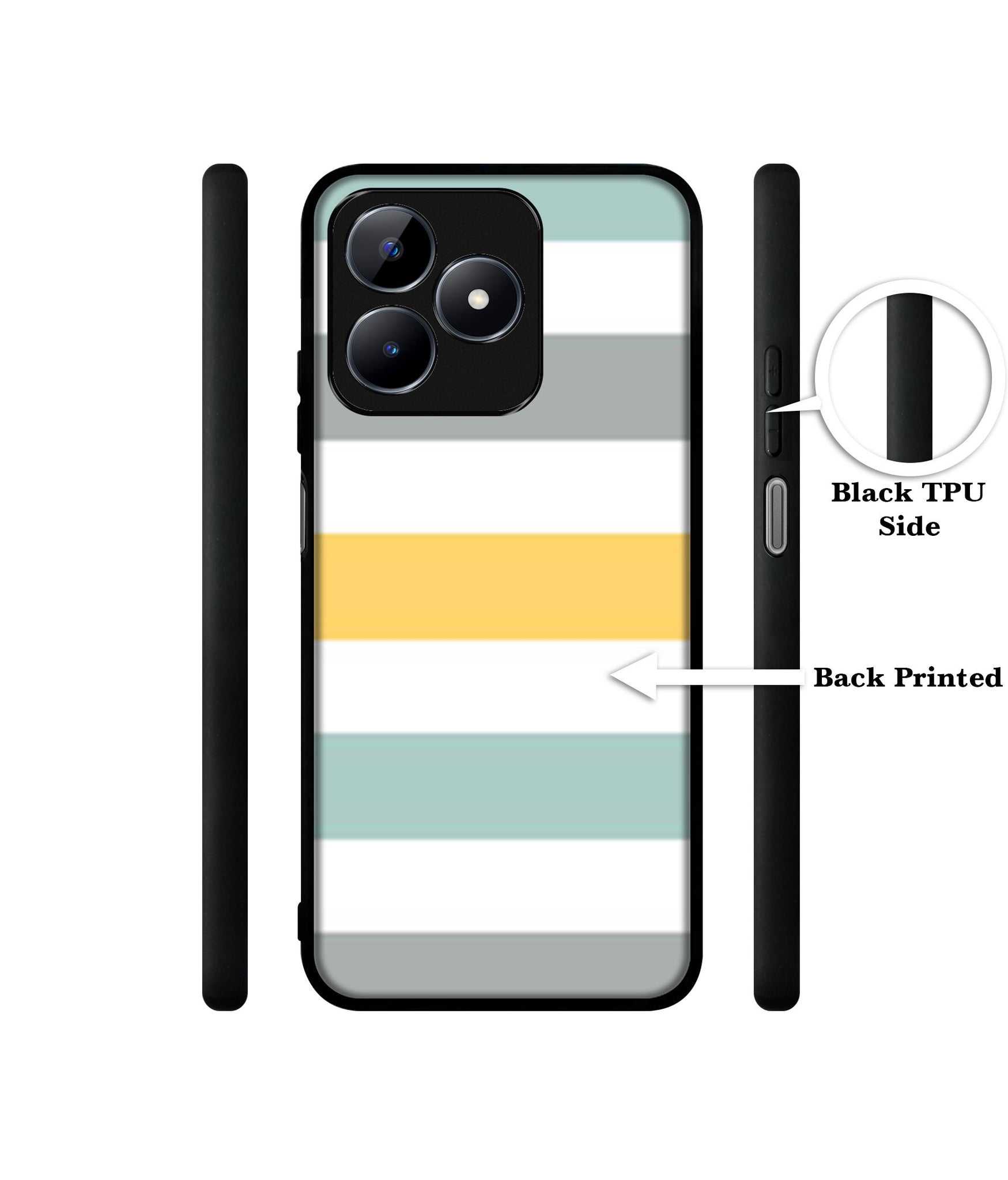 Line Texture Designer 2D Printed Back Case Cover for Realme C53 4G / C51 4G / Narzo N53 4G