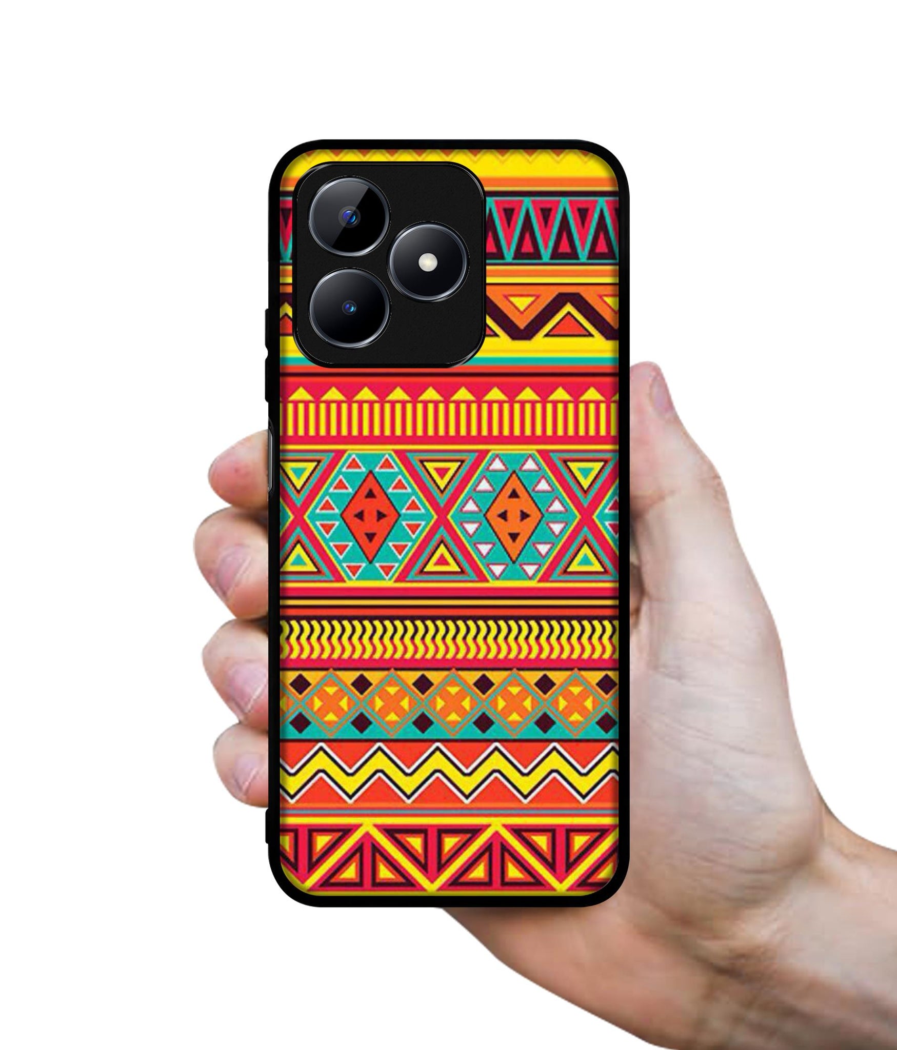 Artistic Rangoli Designer 2D Printed Back Case Cover for Realme C53 4G / C51 4G / Narzo N53 4G