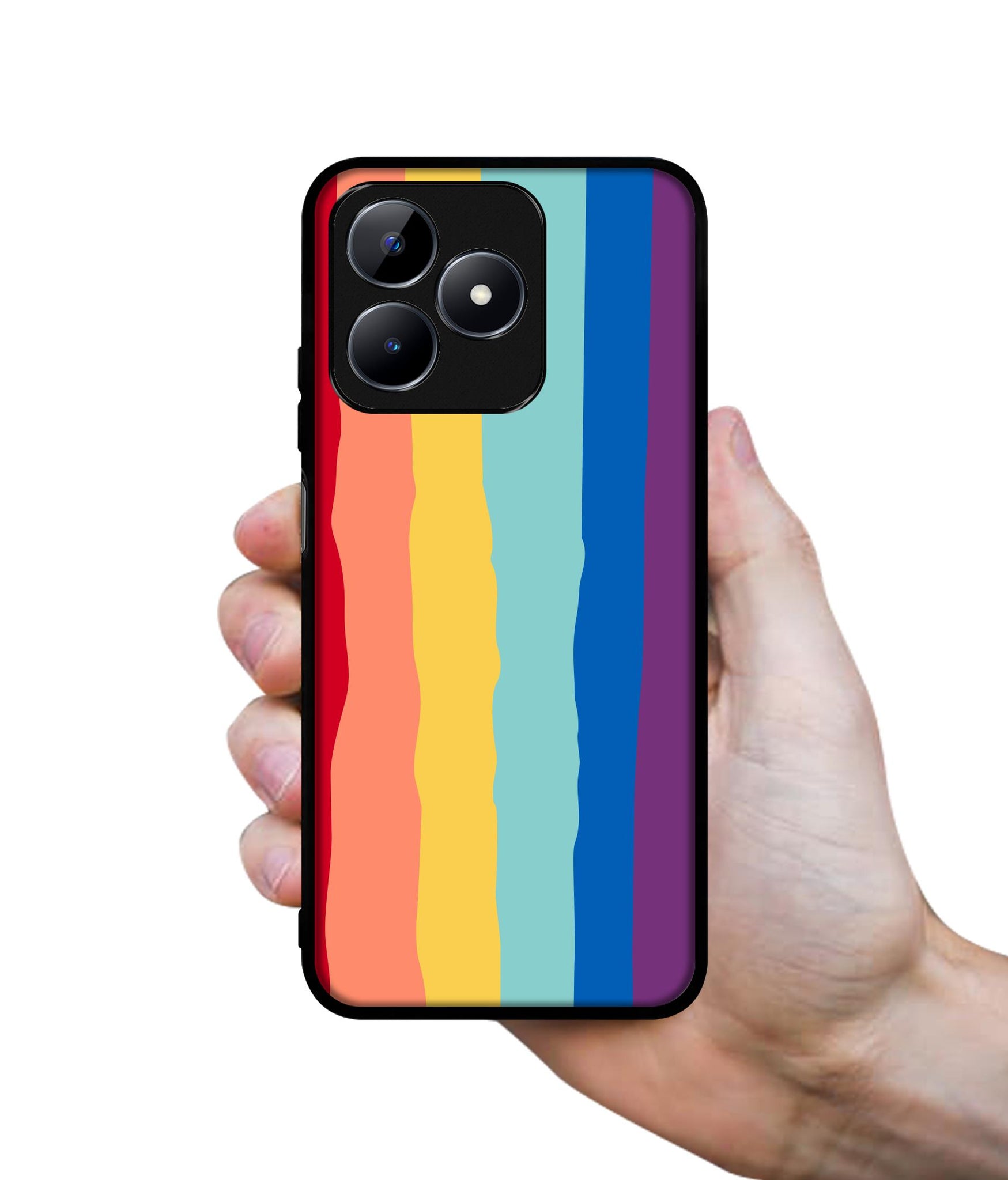 Rainbow Designer 2D Printed Back Case Cover for Realme C53 4G / C51 4G / Narzo N53 4G