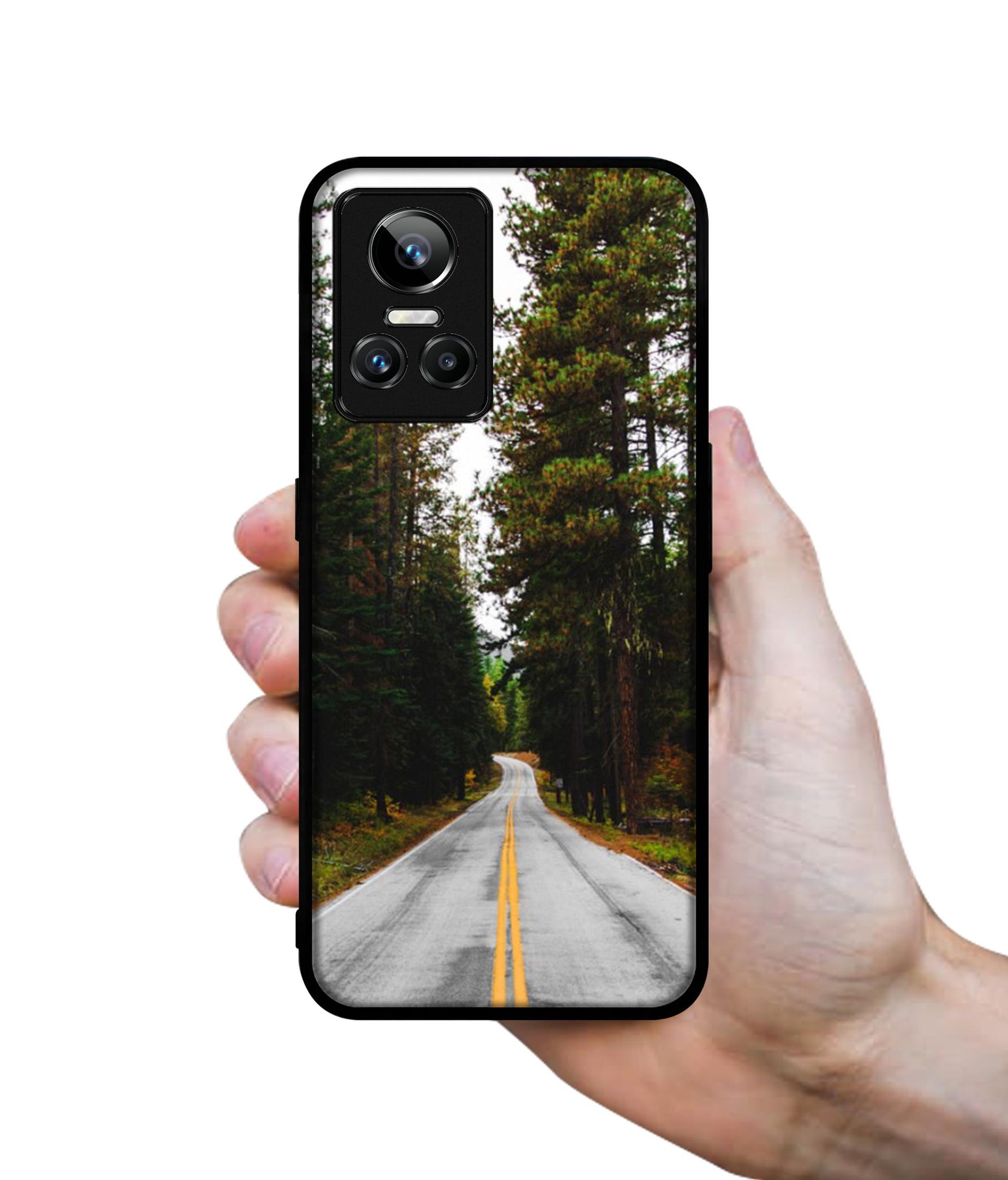 Road Photo Designer 2D Printed Back Case Cover for Realme GT Neo 3 5G