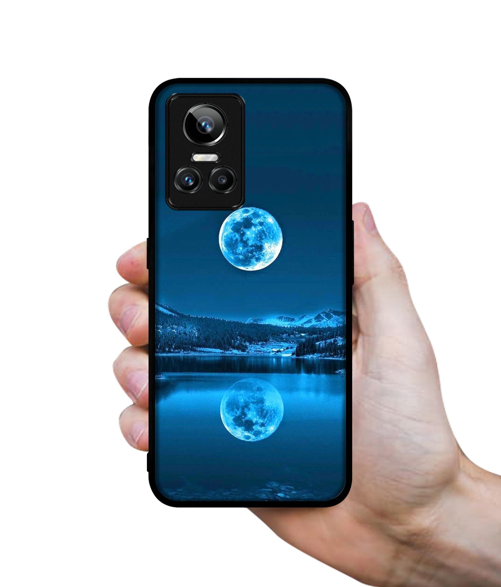 Awesome Moon Designer 2D Printed Back Case Cover for Realme GT Neo 3 5G