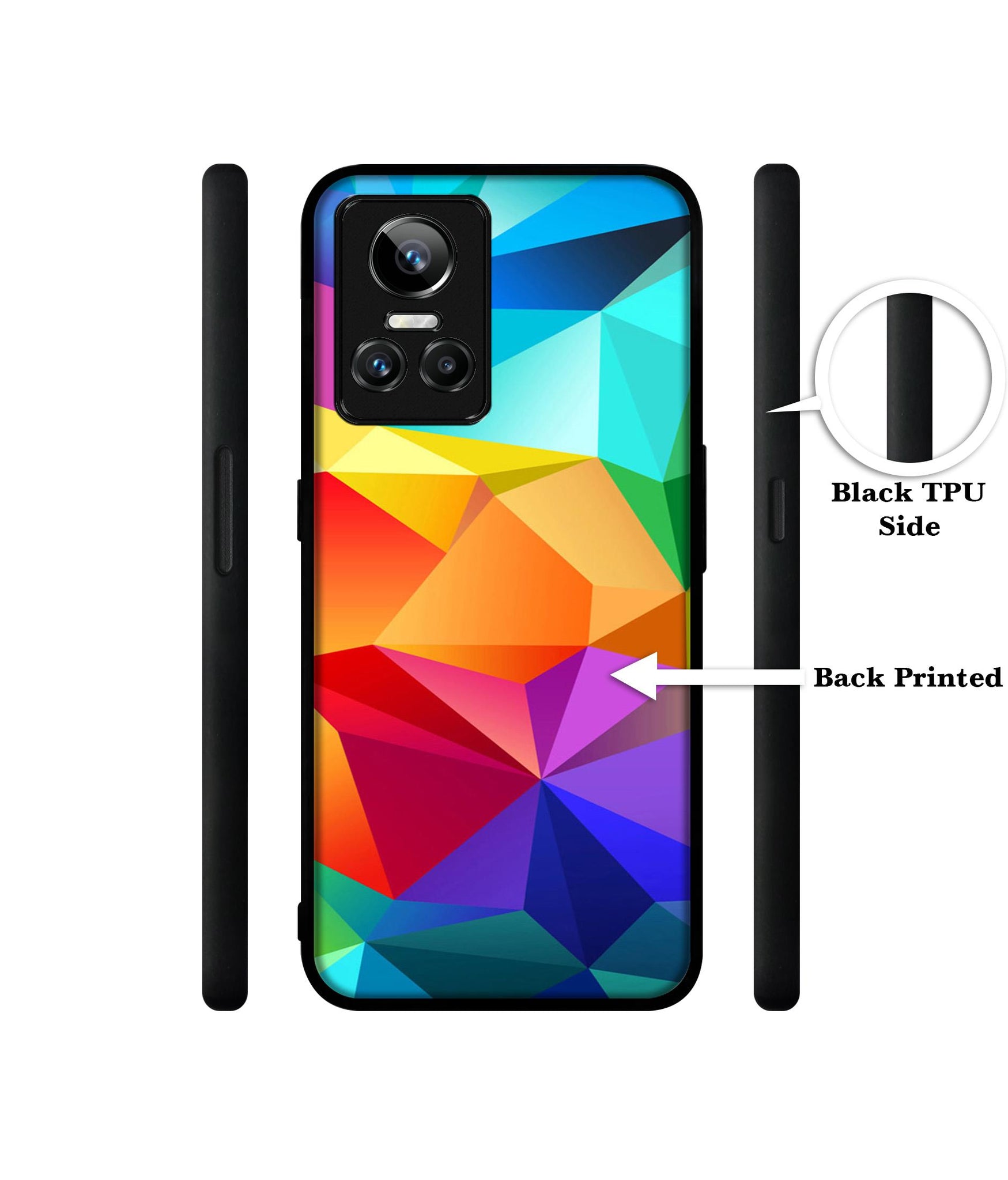 Colorful Pattern Designer 2D Printed Back Case Cover for Realme GT Neo 3 5G