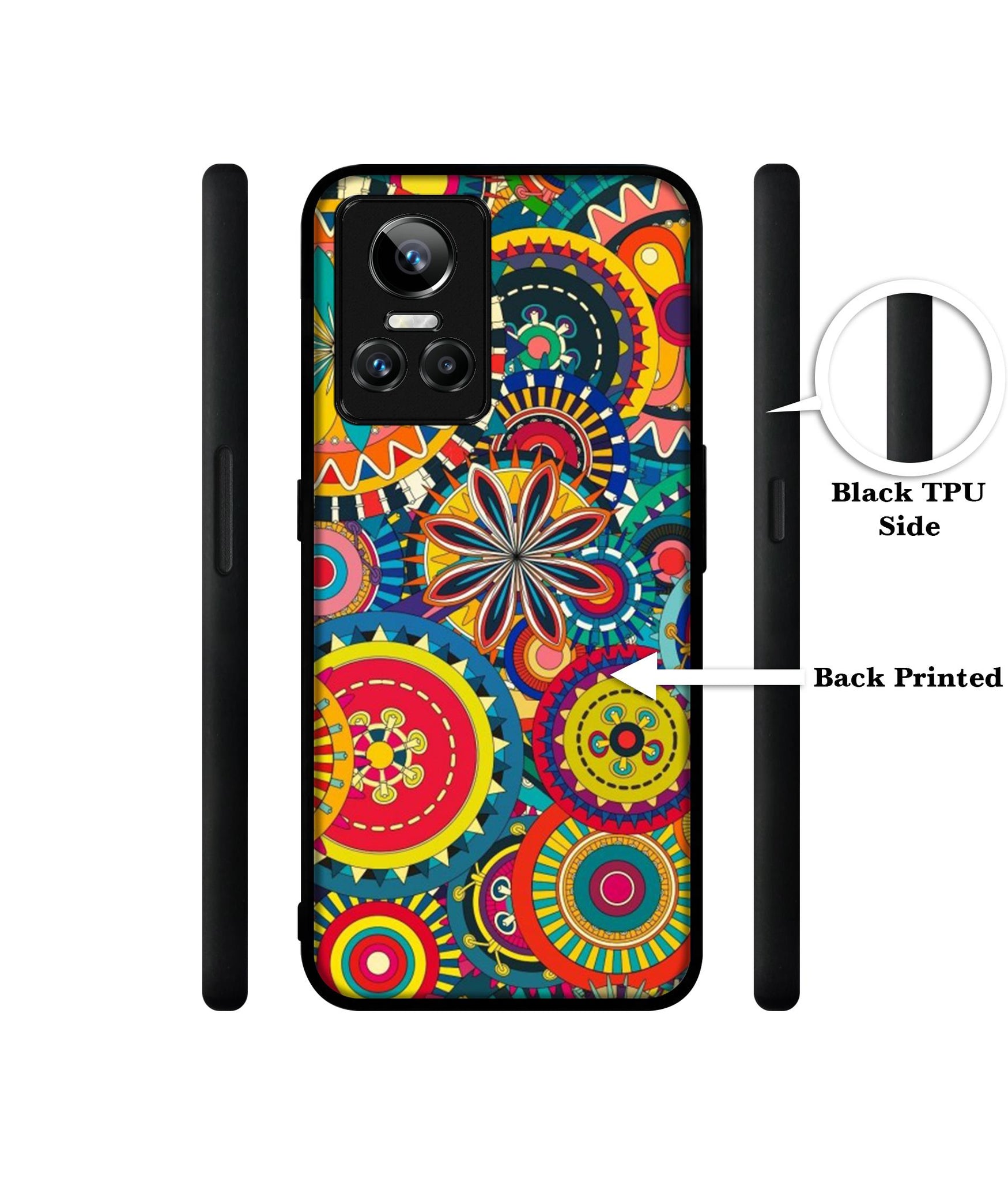 Ring Pattern Print Designer 2D Printed Back Case Cover for Realme GT Neo 3 5G