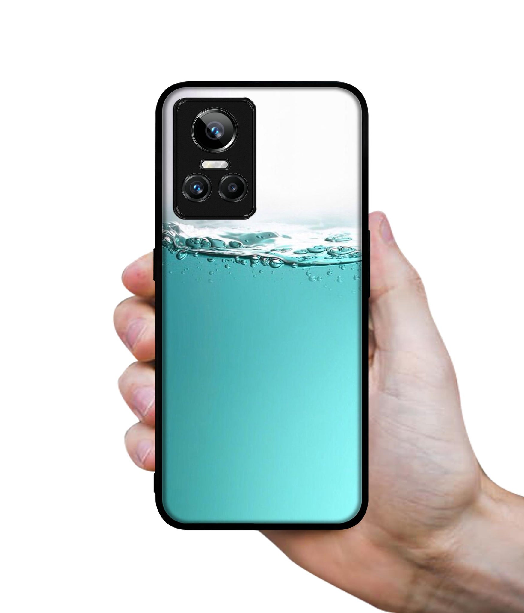 Half Fill Designer 2D Printed Back Case Cover for Realme GT Neo 3 5G