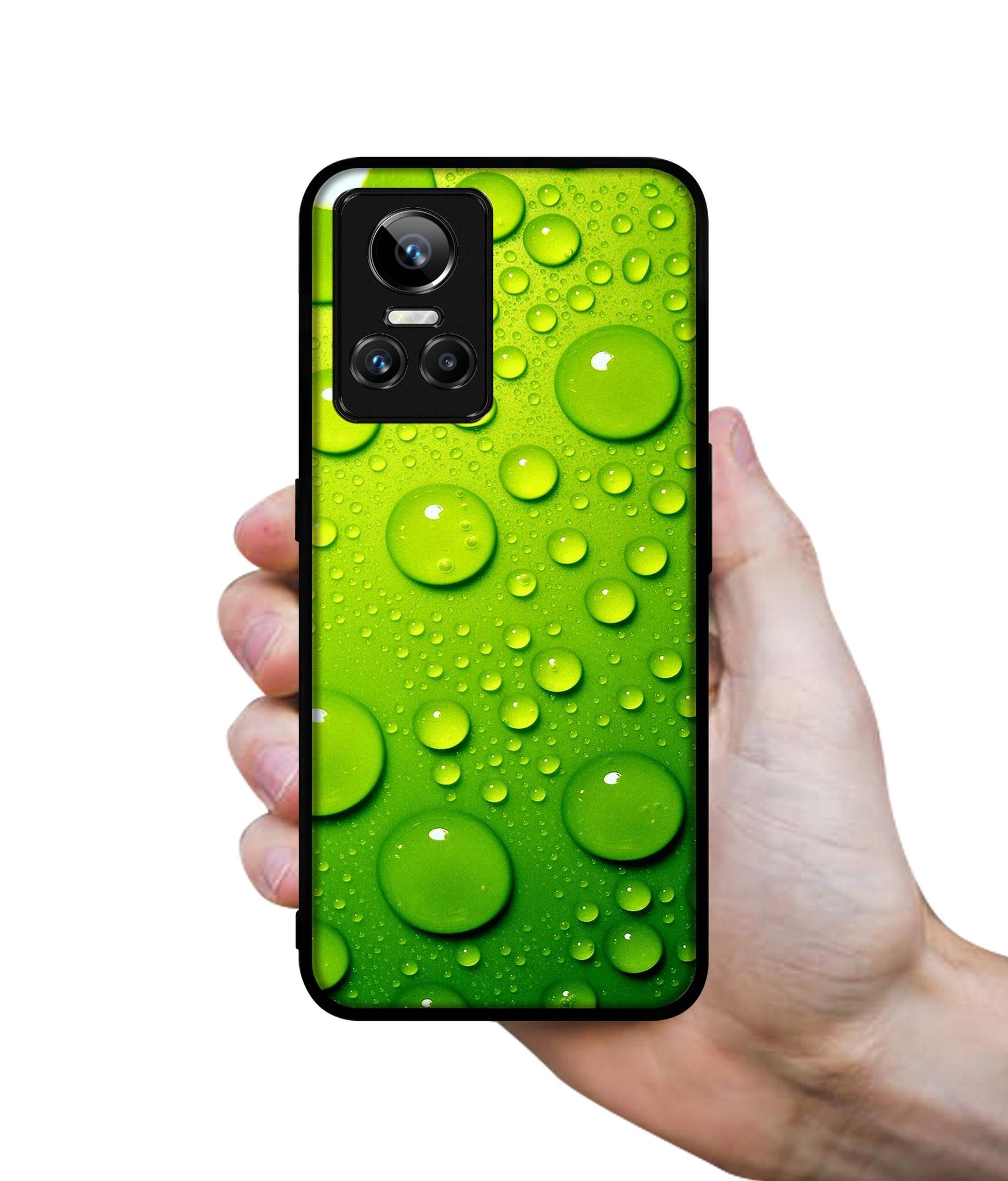 Green Bubbles Designer 2D Printed Back Case Cover for Realme GT Neo 3 5G