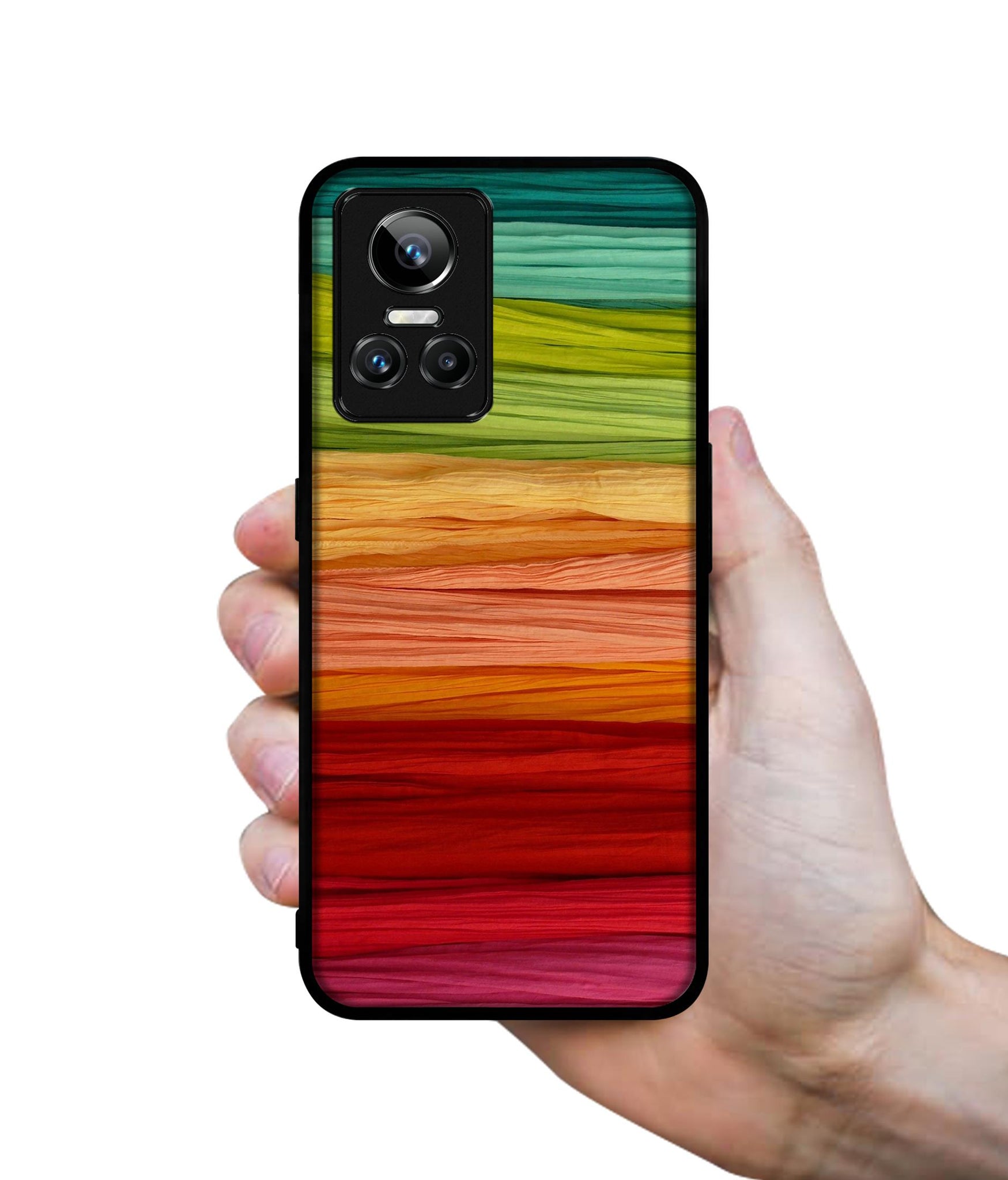 Colorful Thread Designer 2D Printed Back Case Cover for Realme GT Neo 3 5G