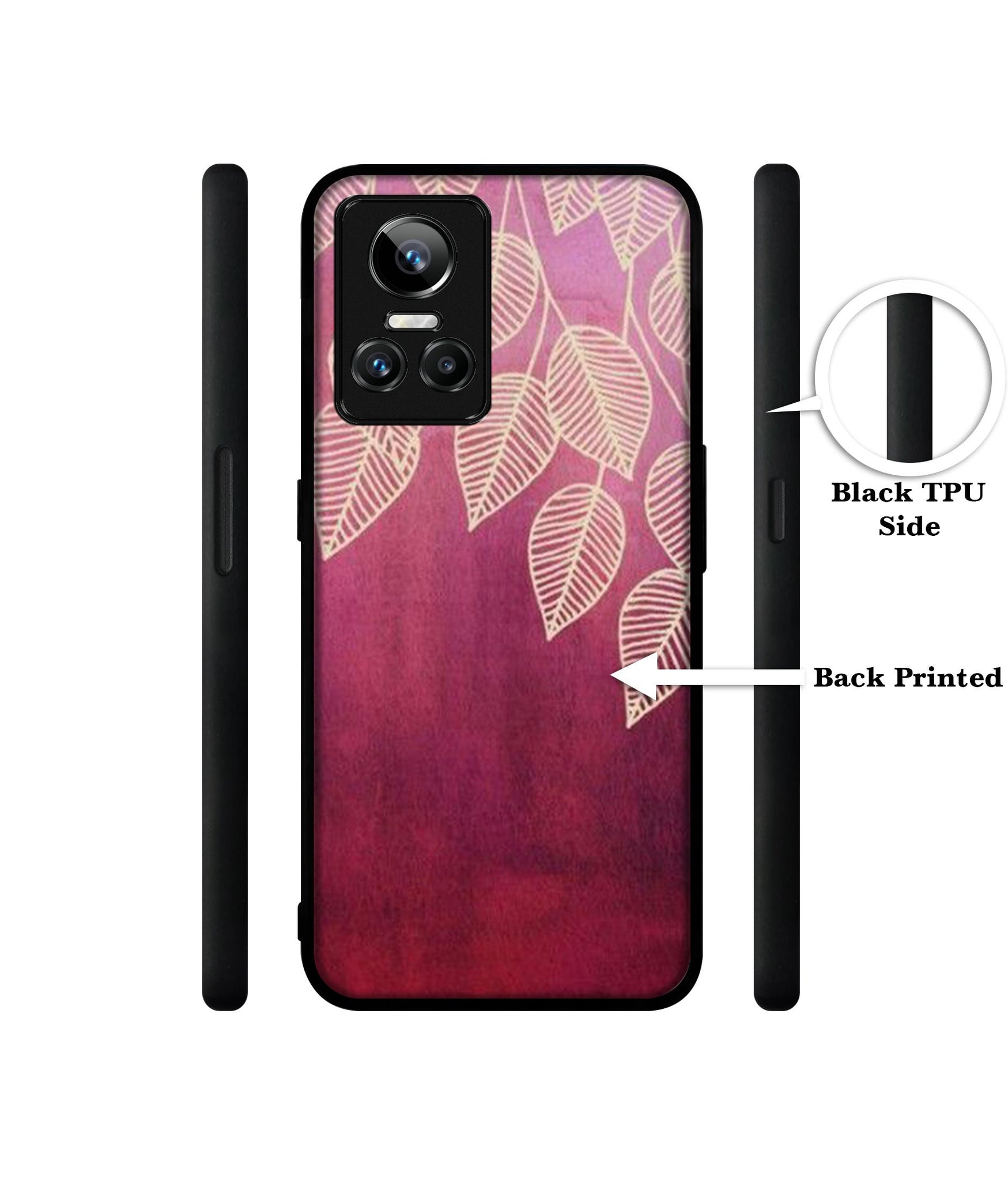 Leaf Pattern Designer 2D Printed Back Case Cover for Realme GT Neo 3 5G