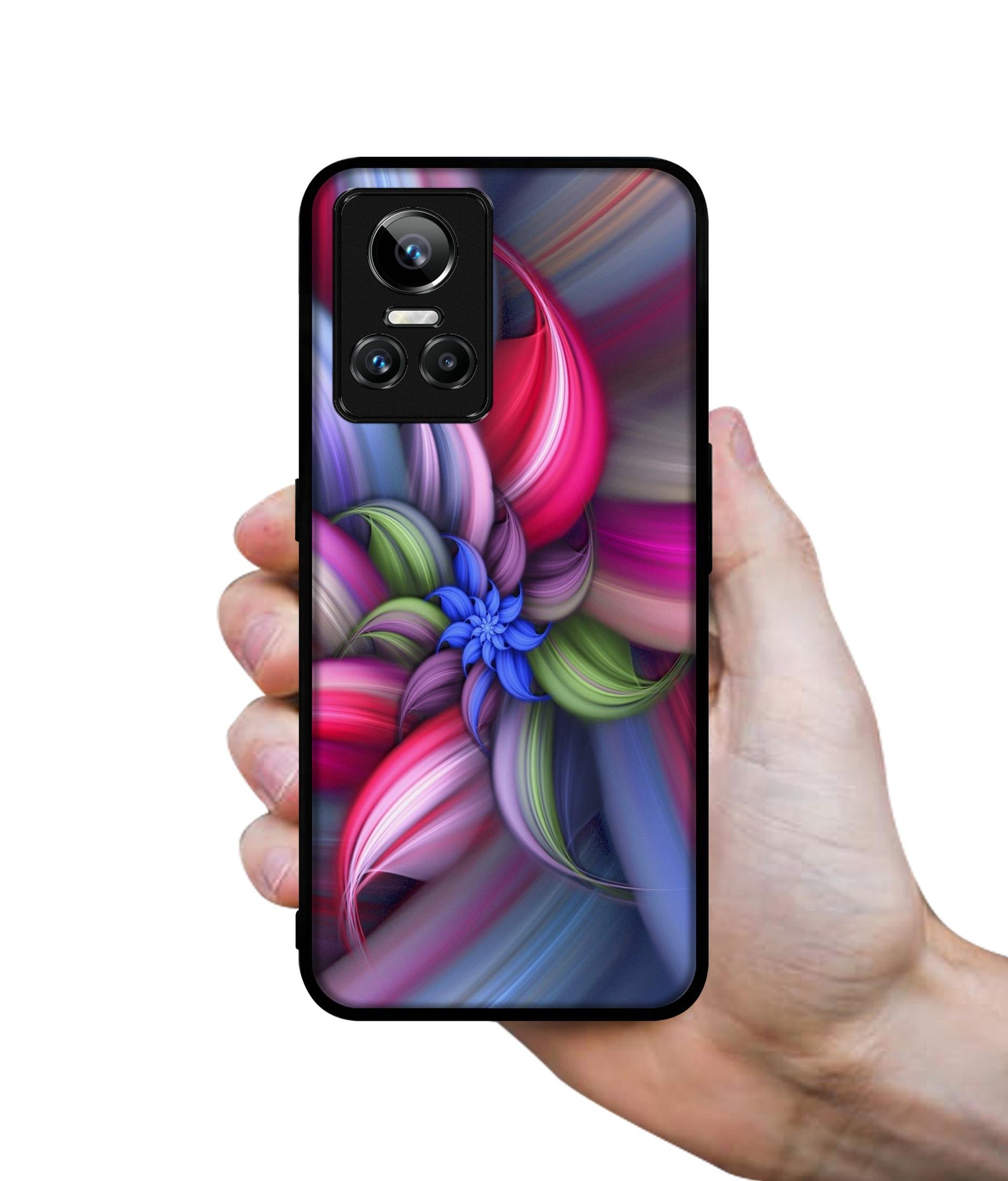 Colorful Flower Designer 2D Printed Back Case Cover for Realme GT Neo 3 5G