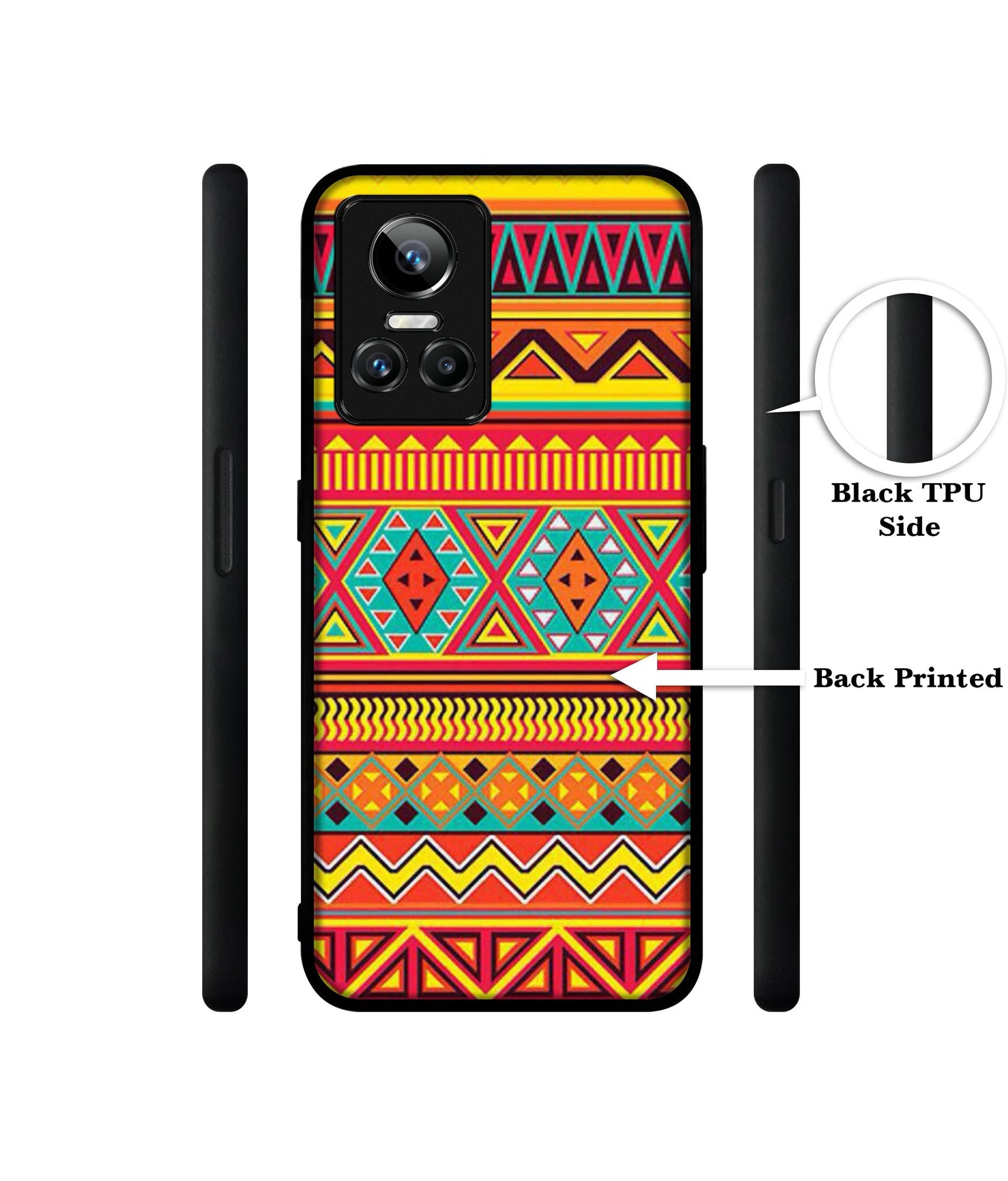 Artistic Rangoli Designer 2D Printed Back Case Cover for Realme GT Neo 3 5G