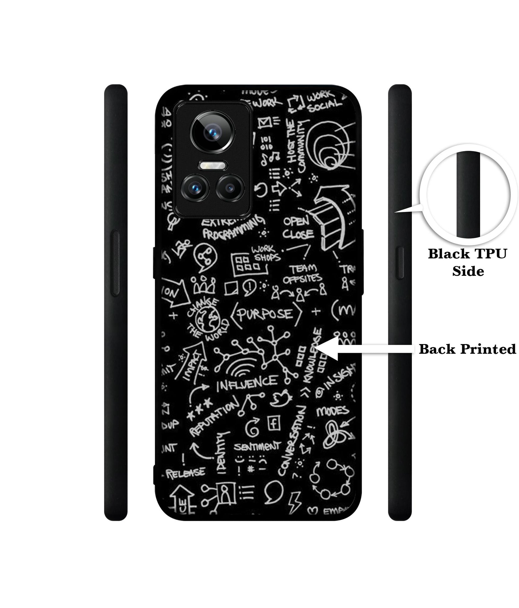 Formulas Designer 2D Printed Back Case Cover for Realme GT Neo 3 5G