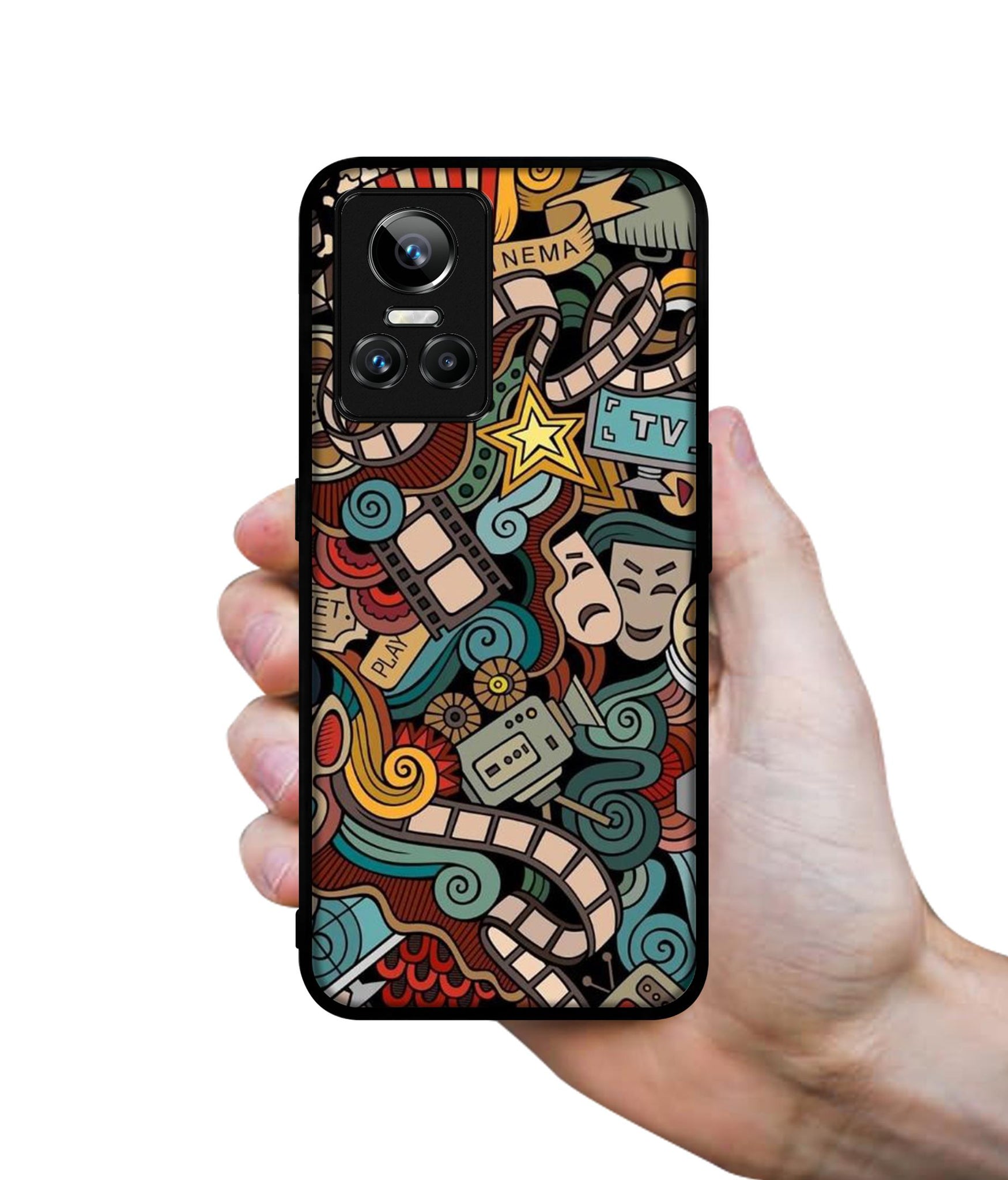 Movies Designer 2D Printed Back Case Cover for Realme GT Neo 3 5G