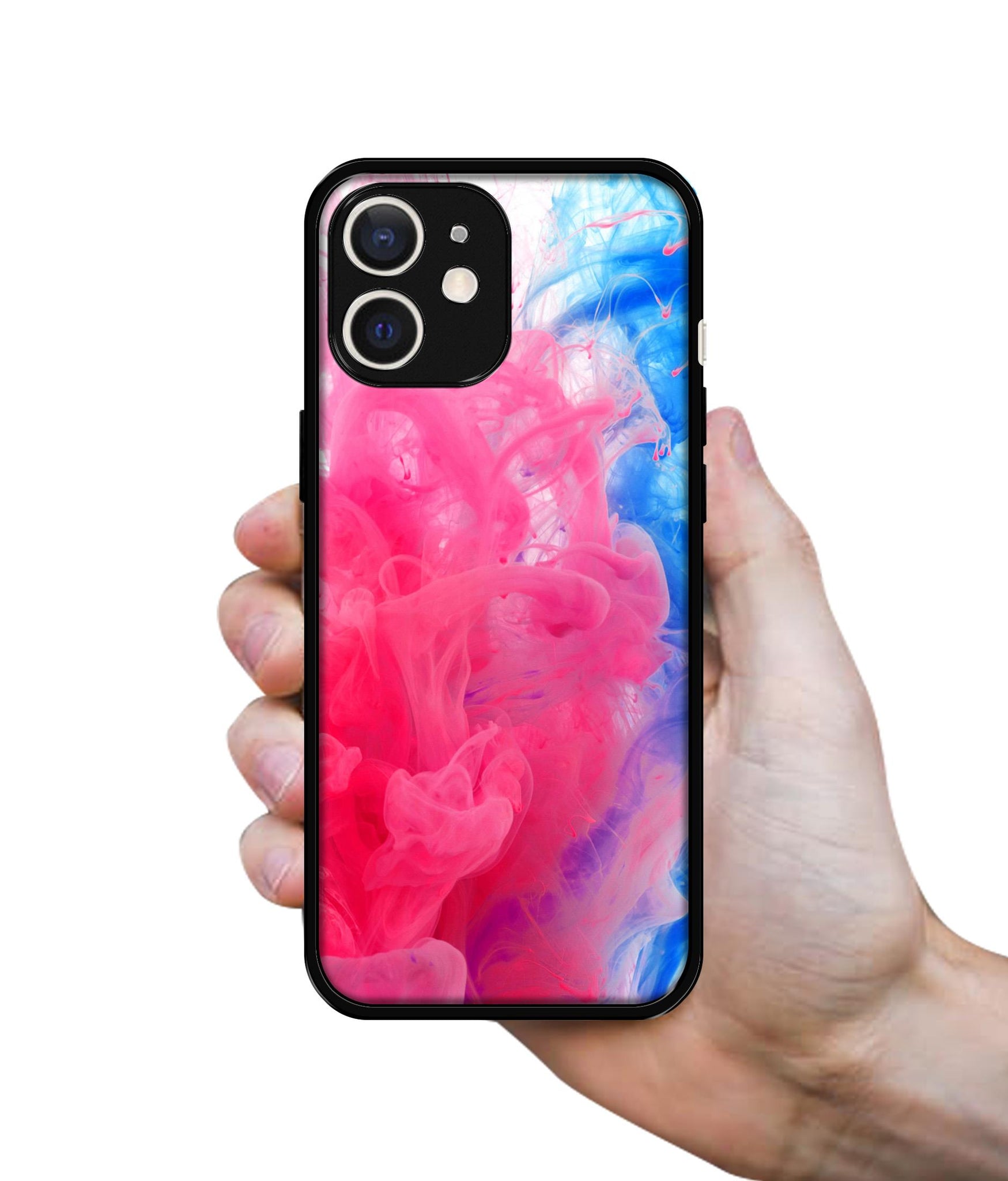Fractal Paint Design Designer 2D Printed Back Case Cover for Apple iPhone 12 Mini