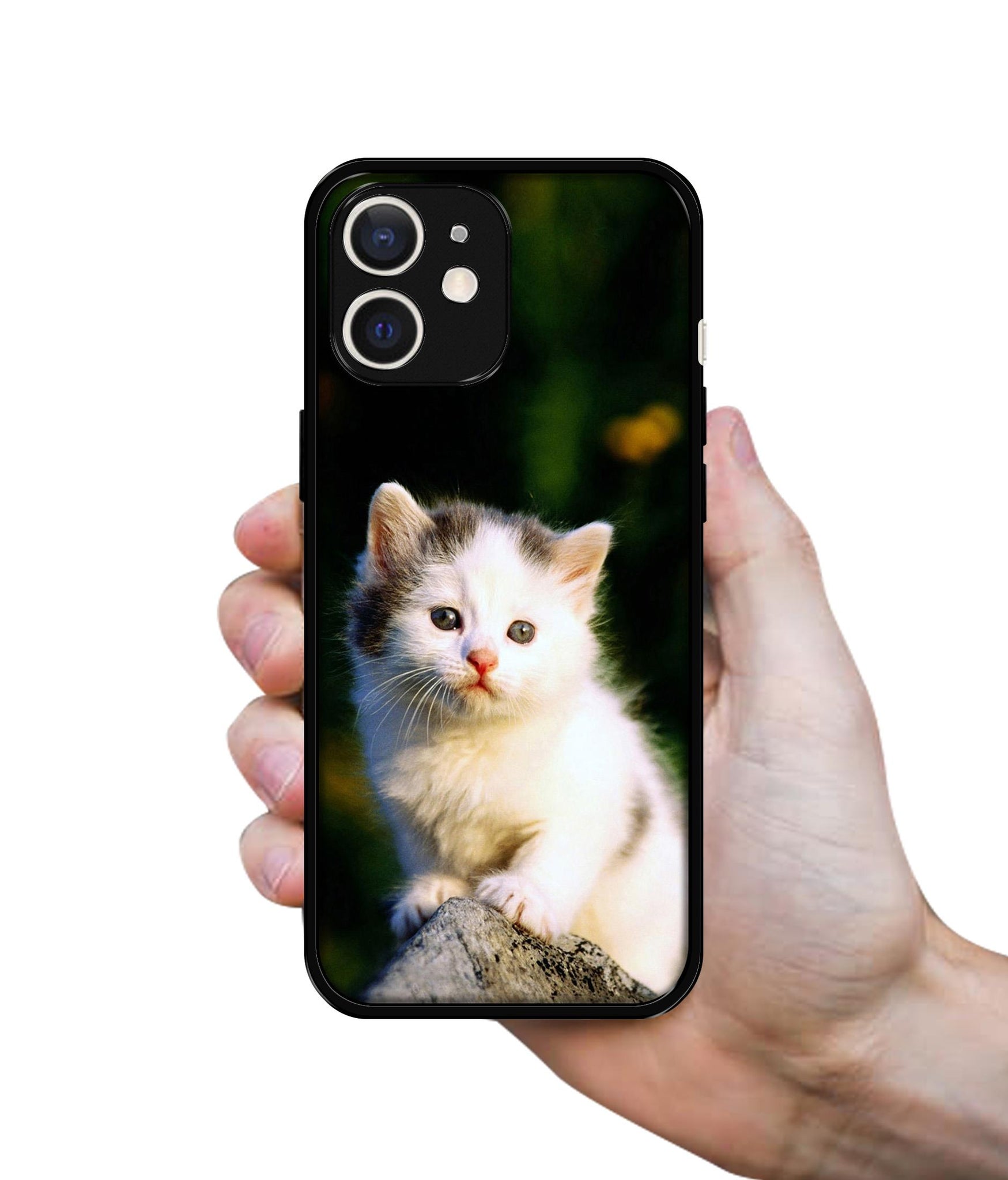Sweet Cat Design Designer 2D Printed Back Case Cover for Apple iPhone 12 Mini