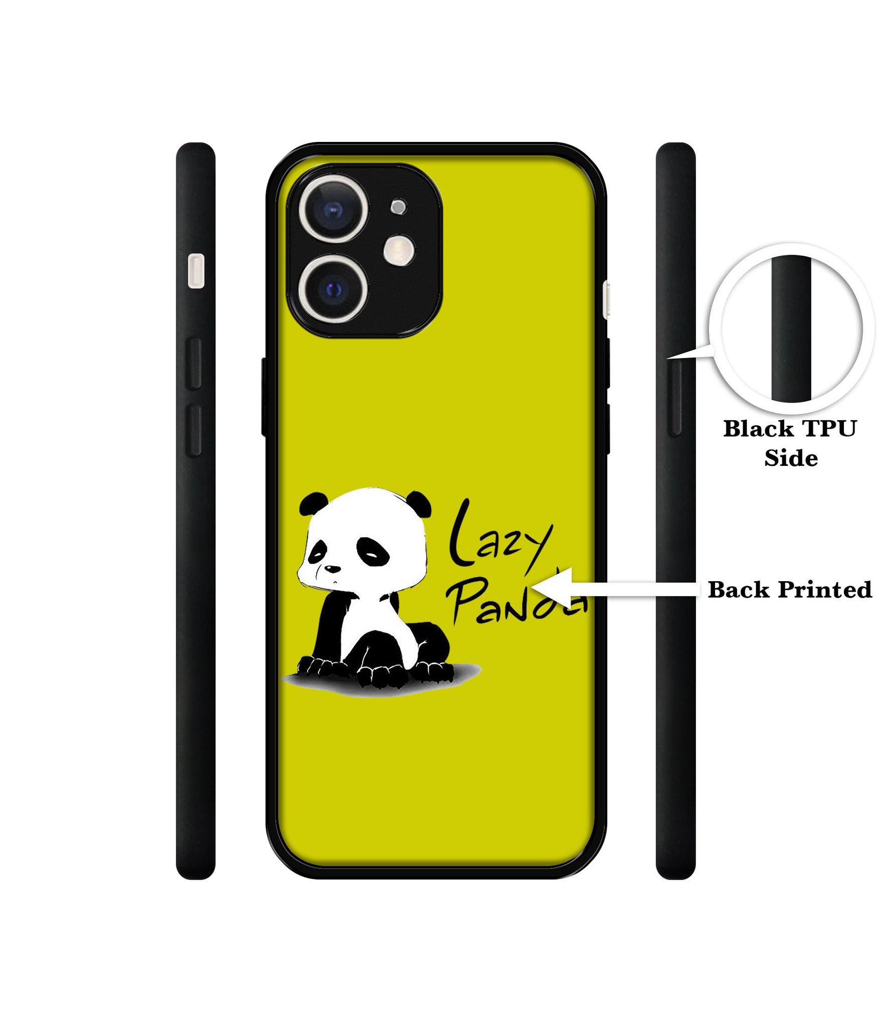 Lazy Panda Design Designer 2D Printed Back Case Cover for Apple iPhone 12 Mini