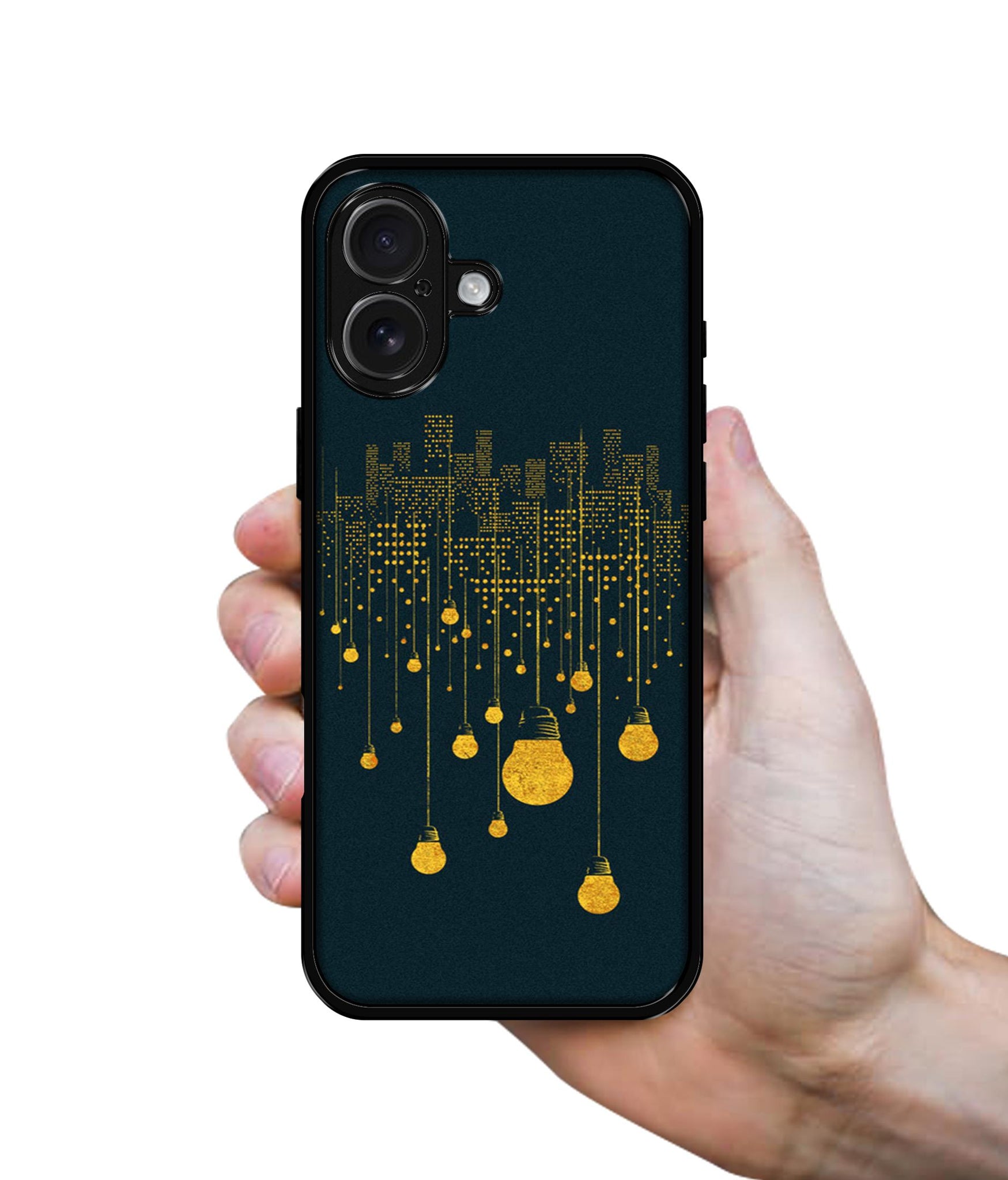 City Light Pattern Design Designer 2D Printed Back Case Cover for Apple iPhone 16 Plus