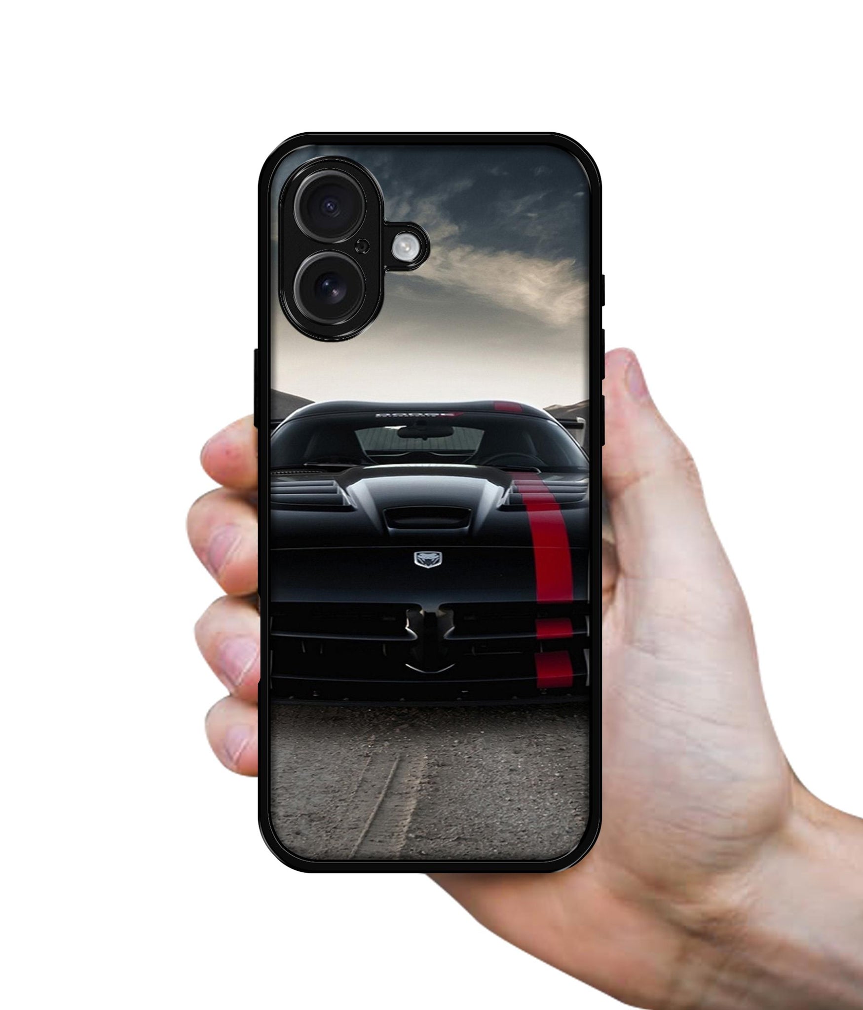 Sports Car Pattern Design Designer 2D Printed Back Case Cover for Apple iPhone 16 Plus