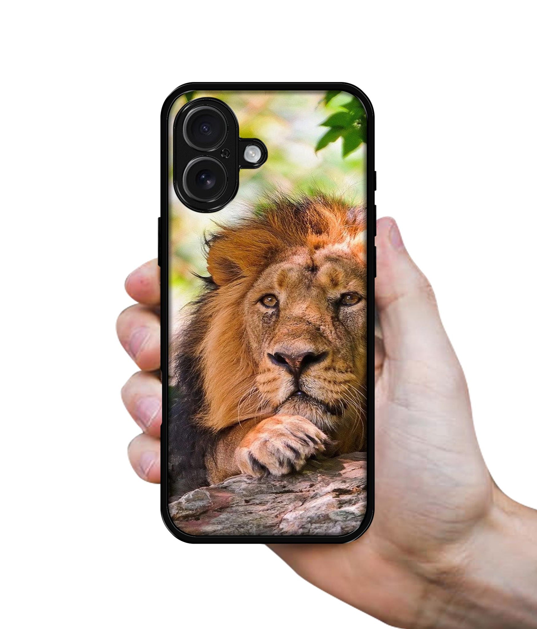 Tiger Pattern Print Design Designer 2D Printed Back Case Cover for Apple iPhone 16 Plus