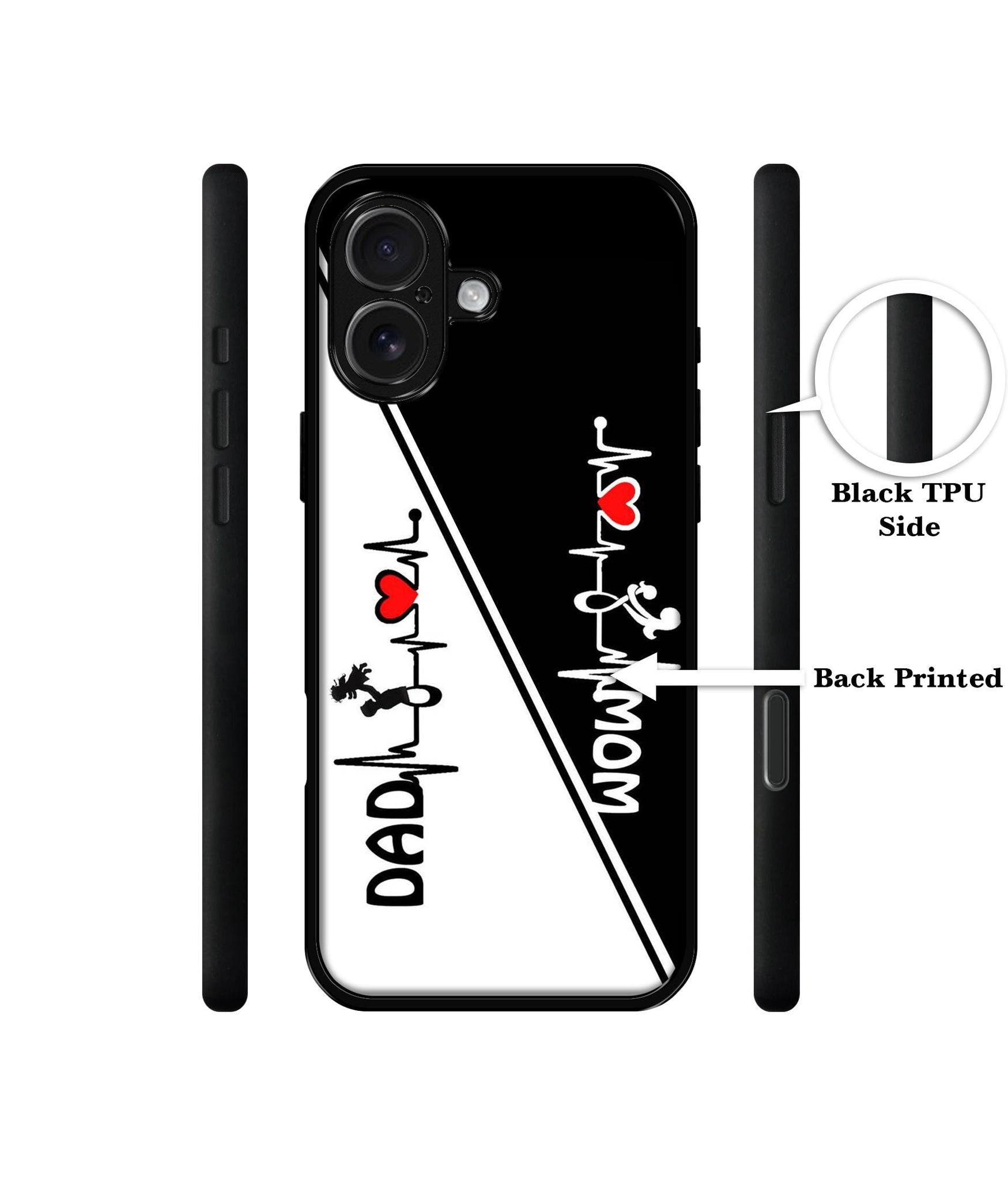 Mom and Dad Lover Design Designer 2D Printed Back Case Cover for Apple iPhone 16 Plus