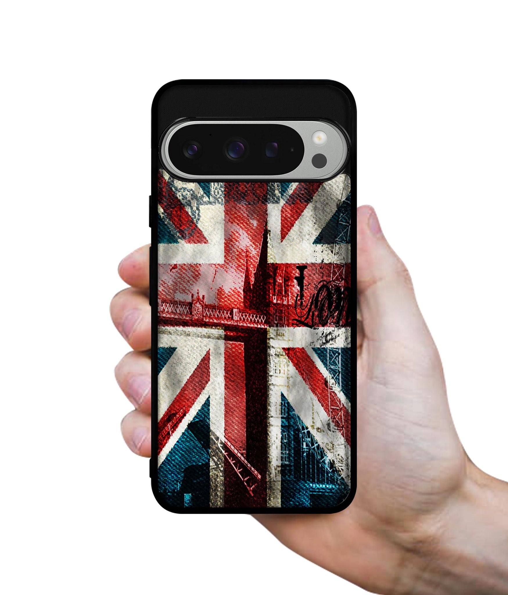 London Flag wallpaper Design Designer 2D Printed Back Case Cover for Google Pixel 9 Pro 5G