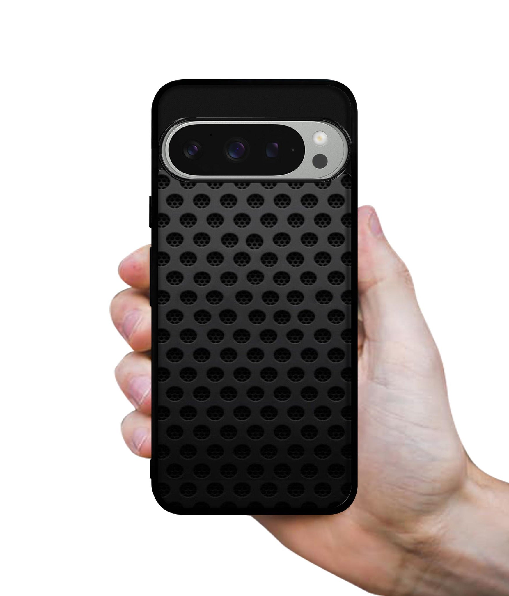 Black Circle Design Designer 2D Printed Back Case Cover for Google Pixel 9 Pro 5G