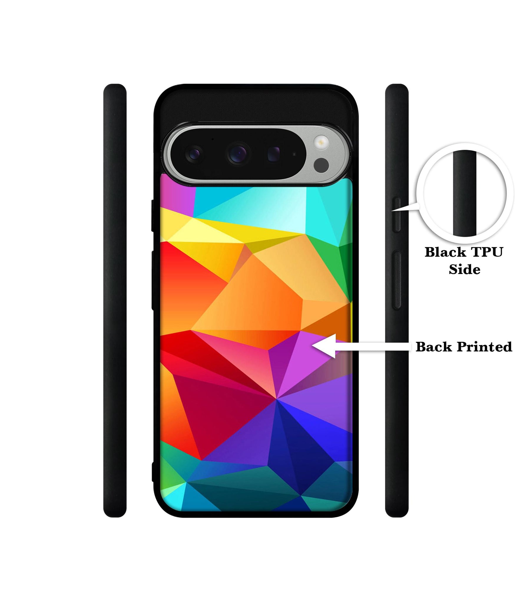 Colorful Pattern Design Designer 2D Printed Back Case Cover for Google Pixel 9 Pro 5G