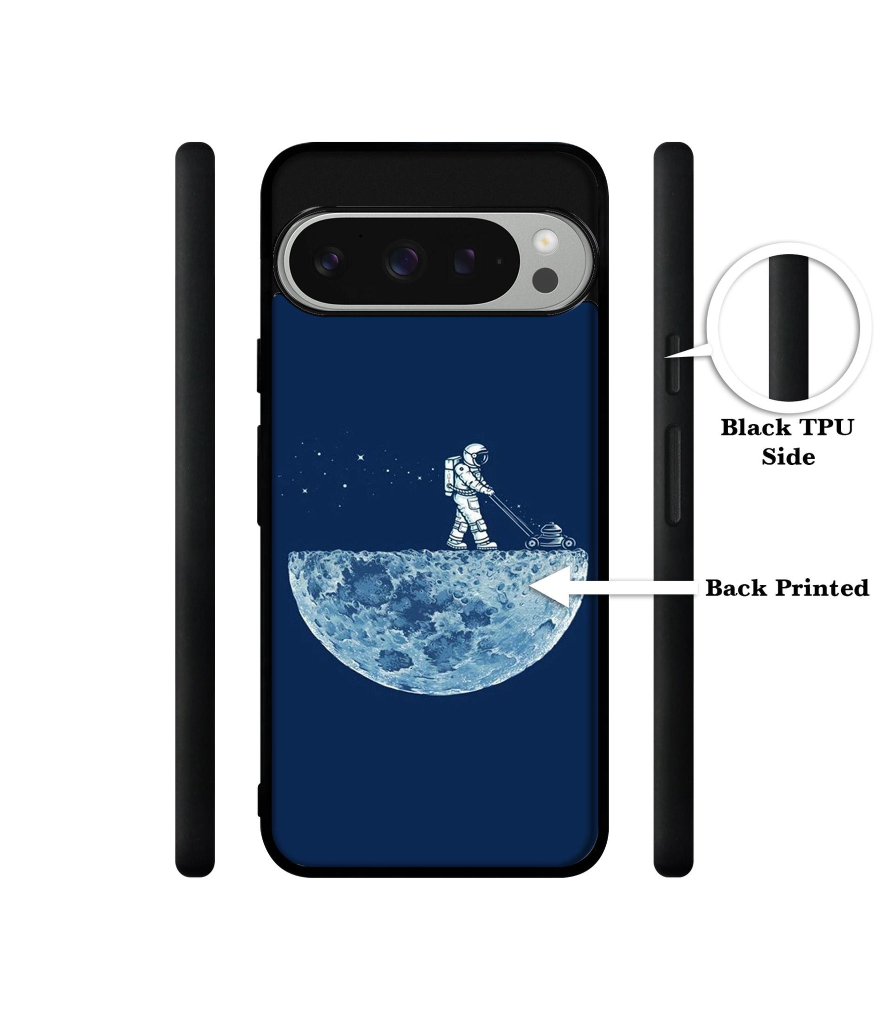 Moon Walk Design Designer 2D Printed Back Case Cover for Google Pixel 9 Pro 5G