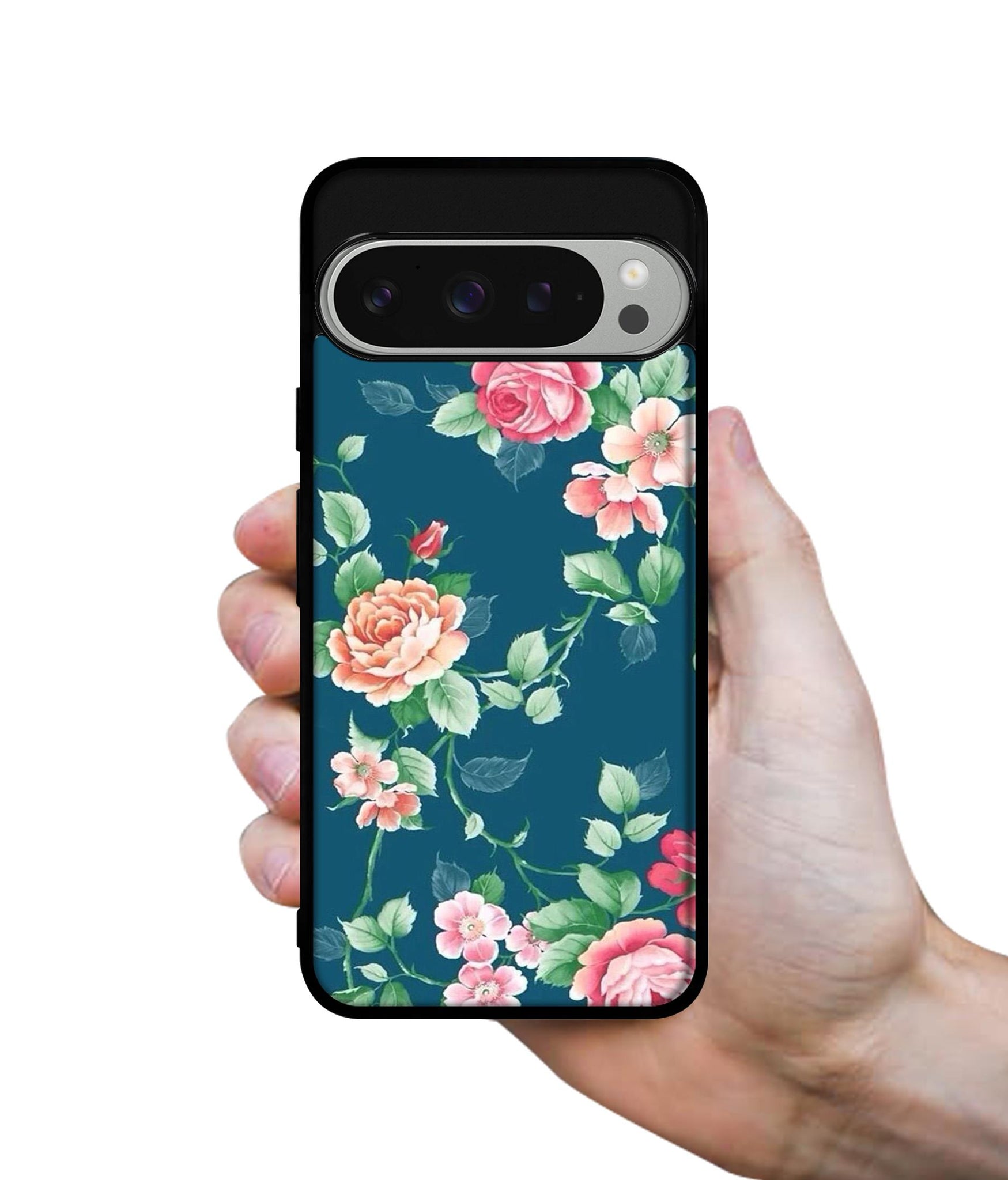 Vintage Floral Design Designer 2D Printed Back Case Cover for Google Pixel 9 Pro 5G