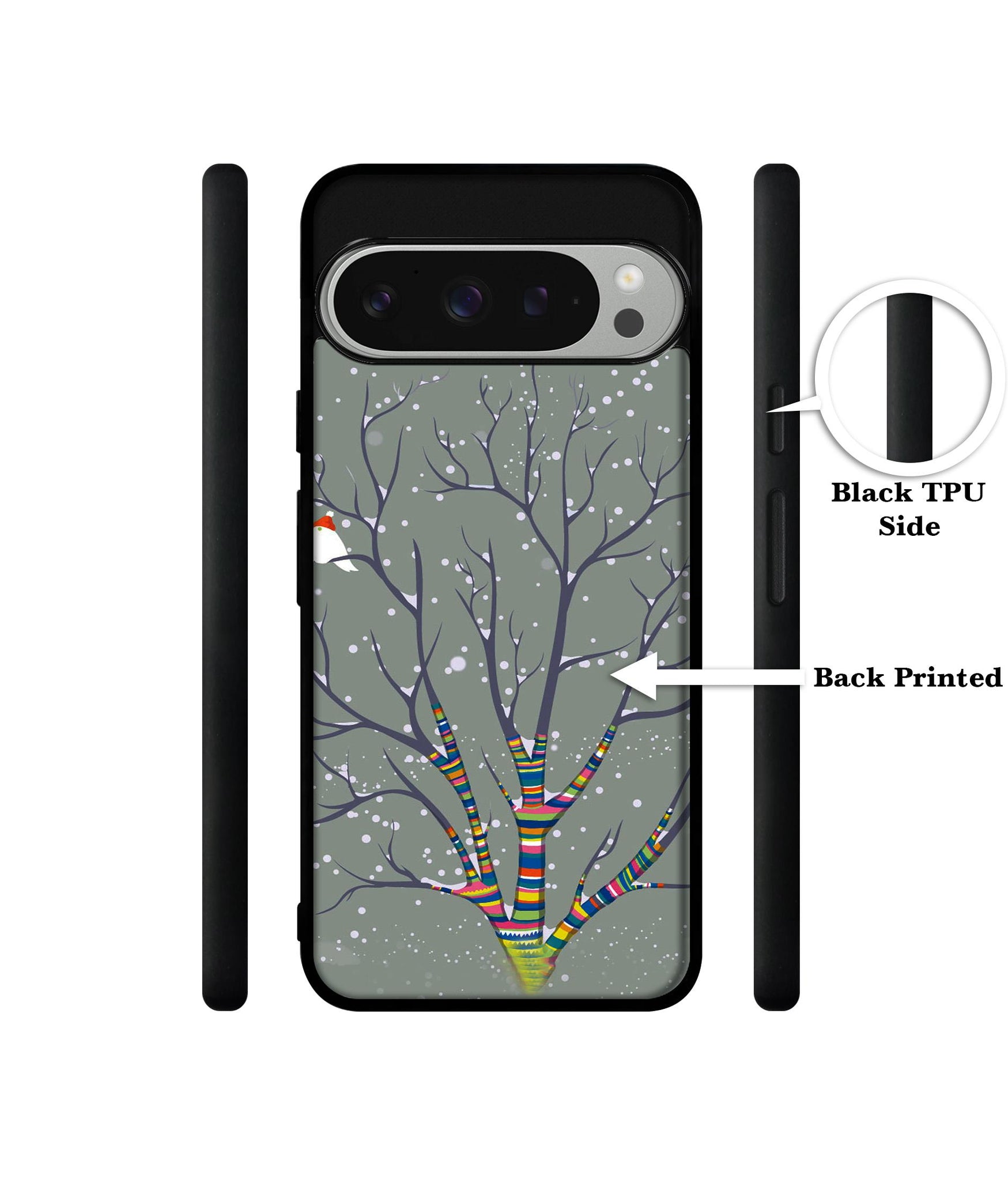 Winter Pattern Print Design Designer 2D Printed Back Case Cover for Google Pixel 9 Pro 5G