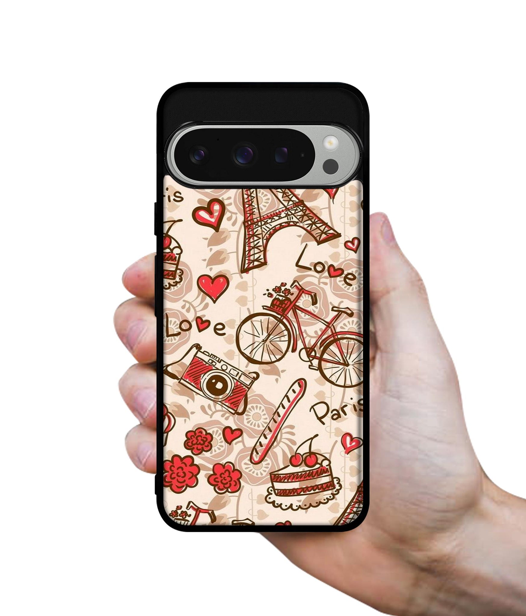 Vintage Paris Design Designer 2D Printed Back Case Cover for Google Pixel 9 Pro 5G