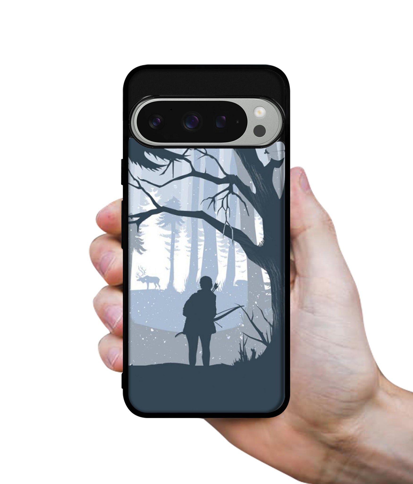 Hunter Design Designer 2D Printed Back Case Cover for Google Pixel 9 Pro 5G
