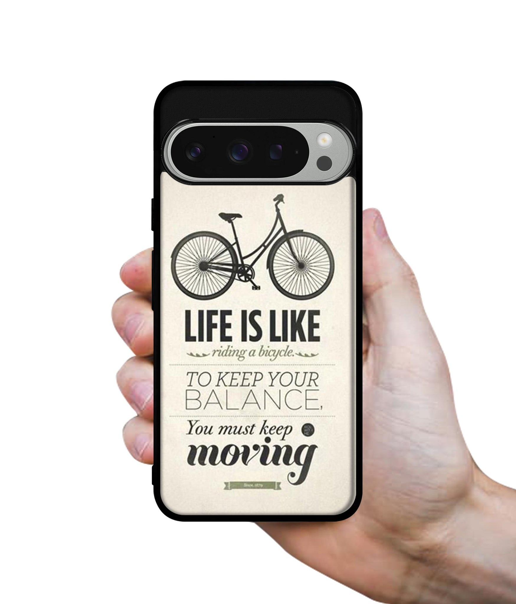 Life is Like Moving Design Designer 2D Printed Back Case Cover for Google Pixel 9 Pro 5G