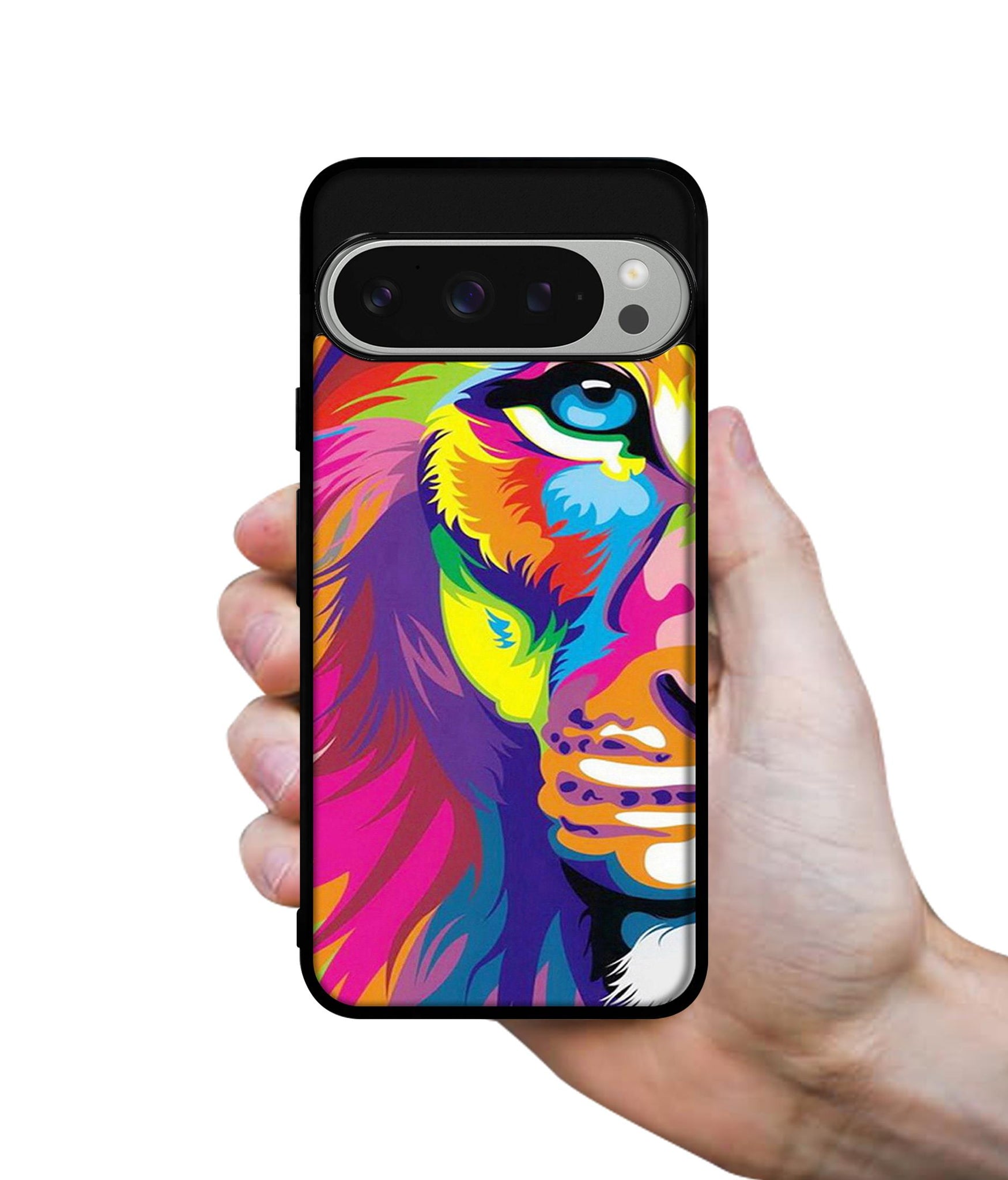 Lion Design Designer 2D Printed Back Case Cover for Google Pixel 9 Pro 5G