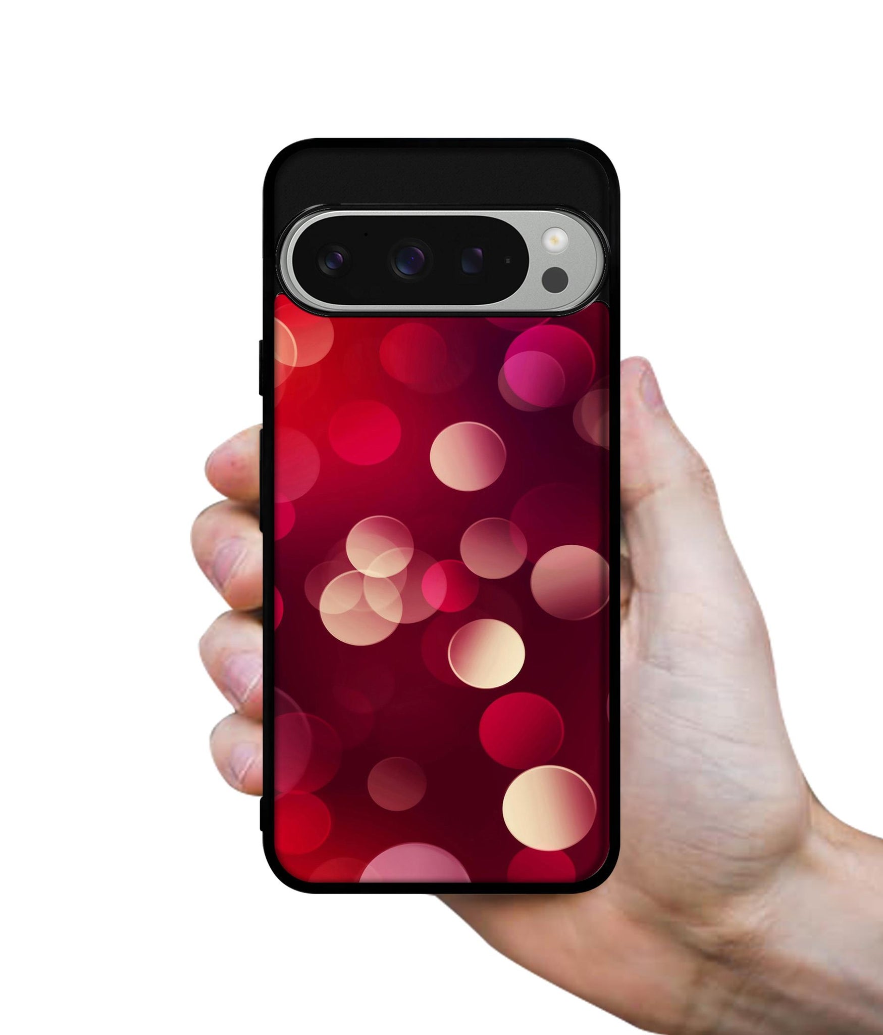 3D Circles Design Designer 2D Printed Back Case Cover for Google Pixel 9 Pro 5G