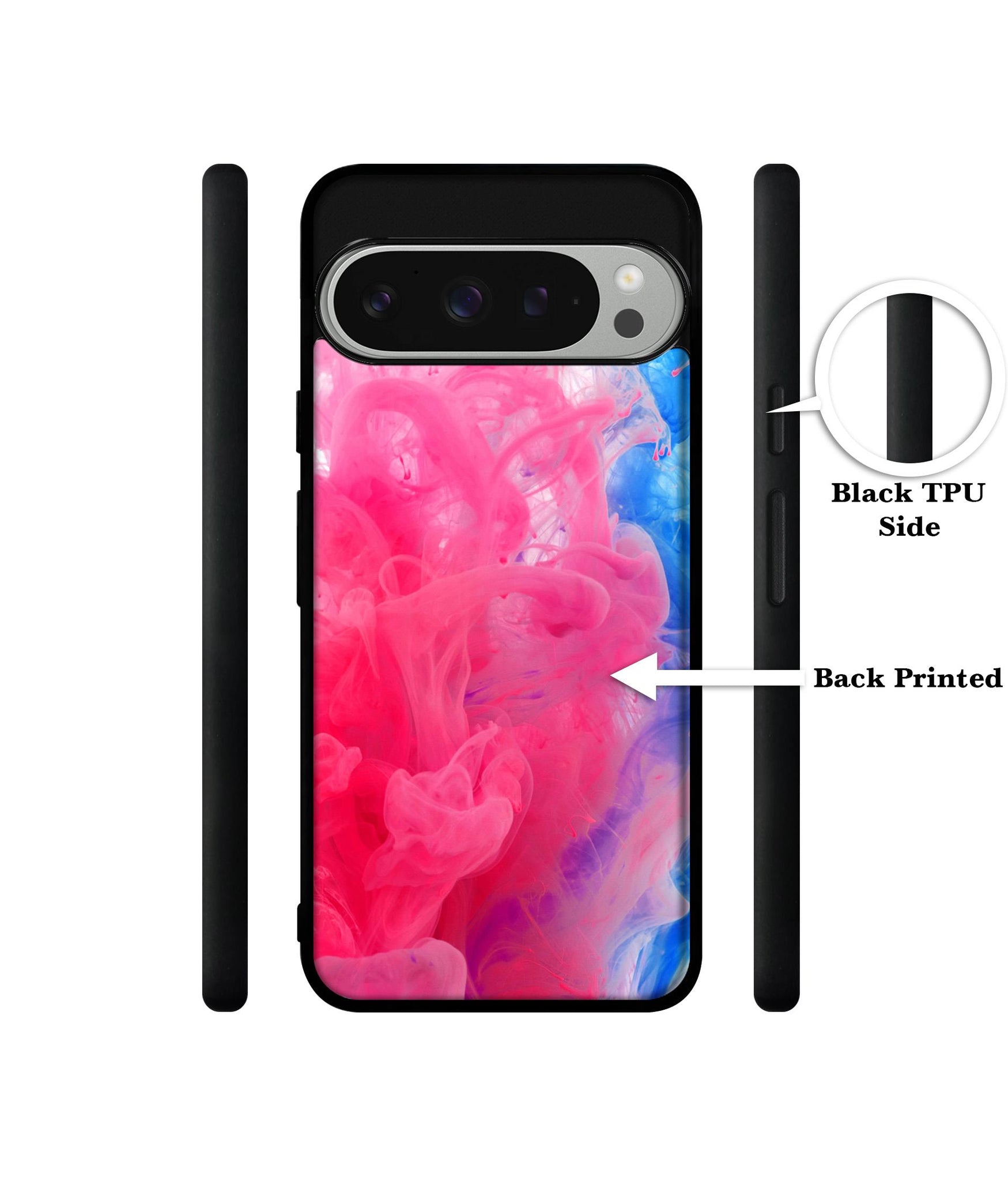 Fractal Paint Design Designer 2D Printed Back Case Cover for Google Pixel 9 Pro 5G