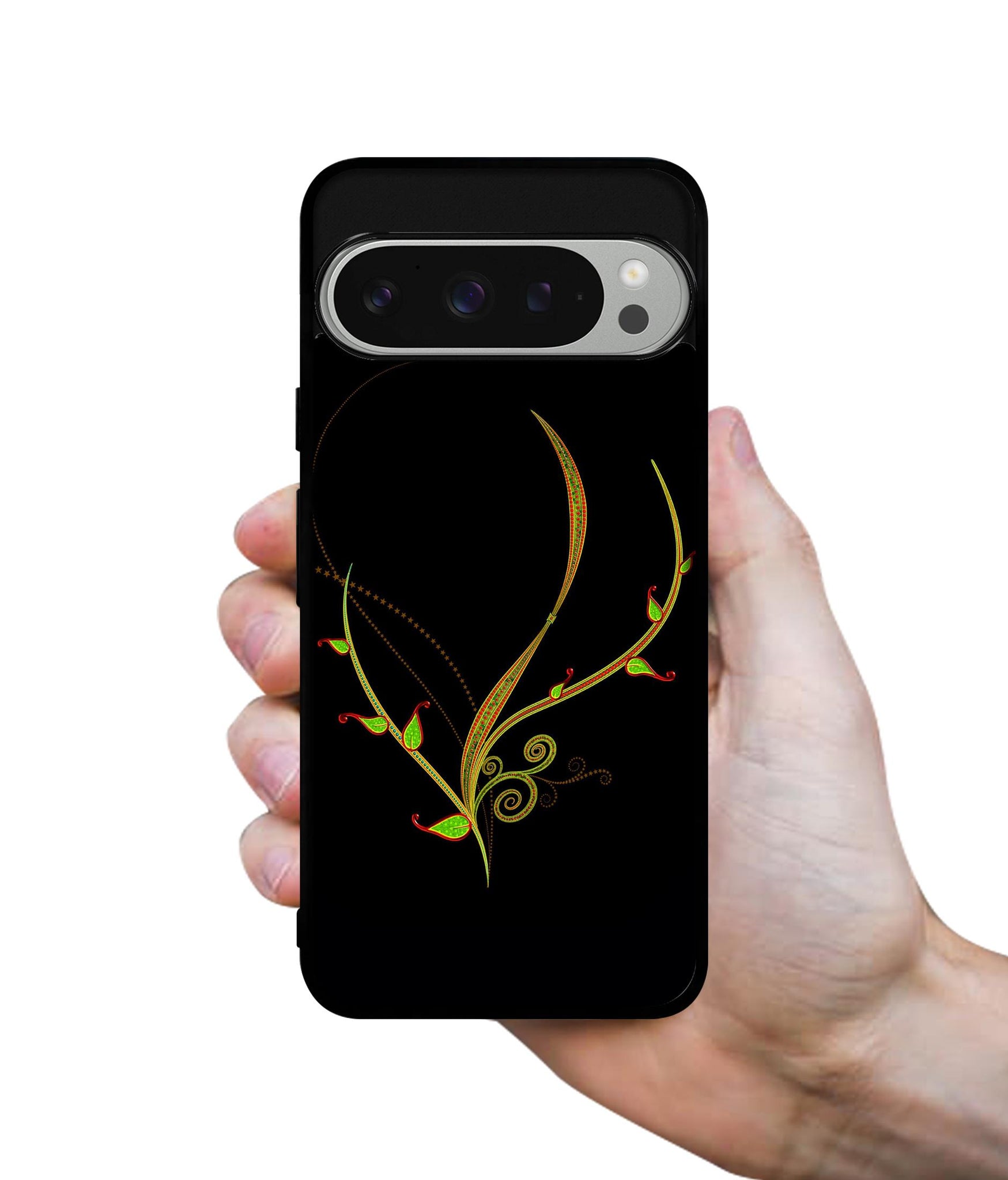 Yellow Pattern Design Designer 2D Printed Back Case Cover for Google Pixel 9 Pro 5G