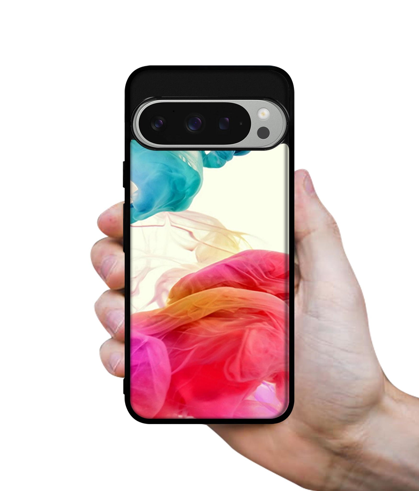 Colored Smoke Design Designer 2D Printed Back Case Cover for Google Pixel 9 Pro 5G