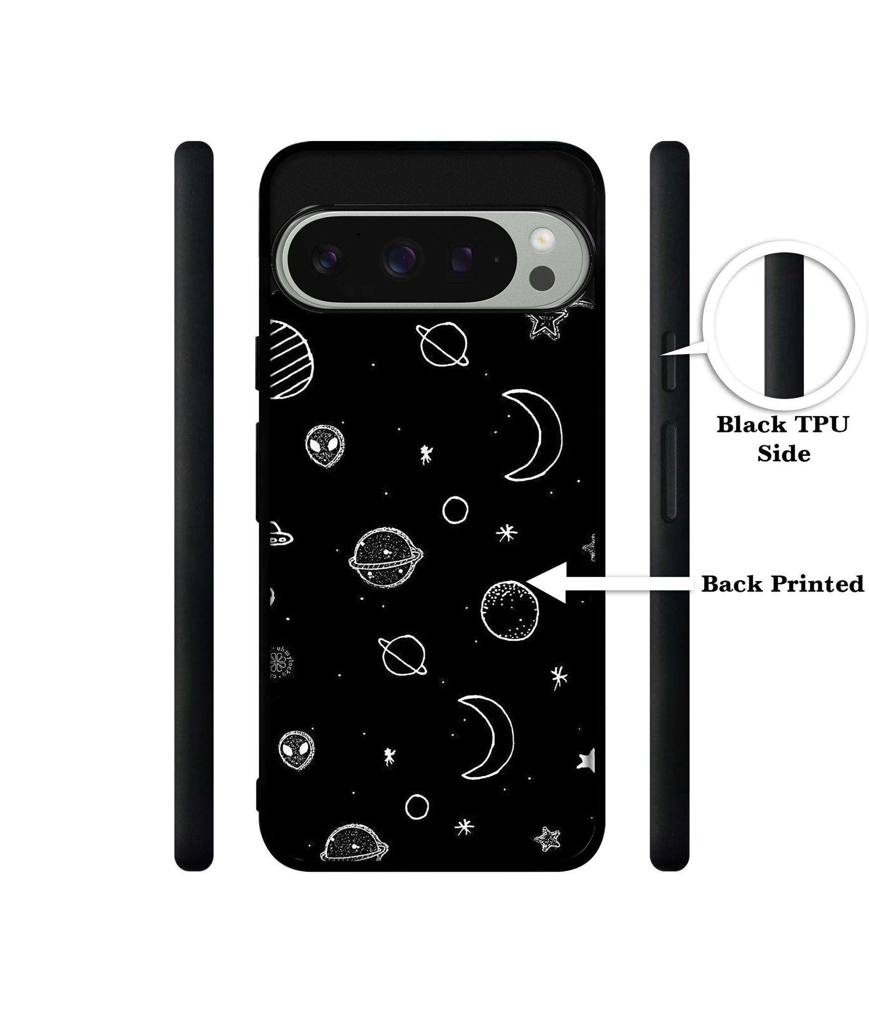 Space Stars Universe Design Designer 2D Printed Back Case Cover for Google Pixel 9 Pro 5G