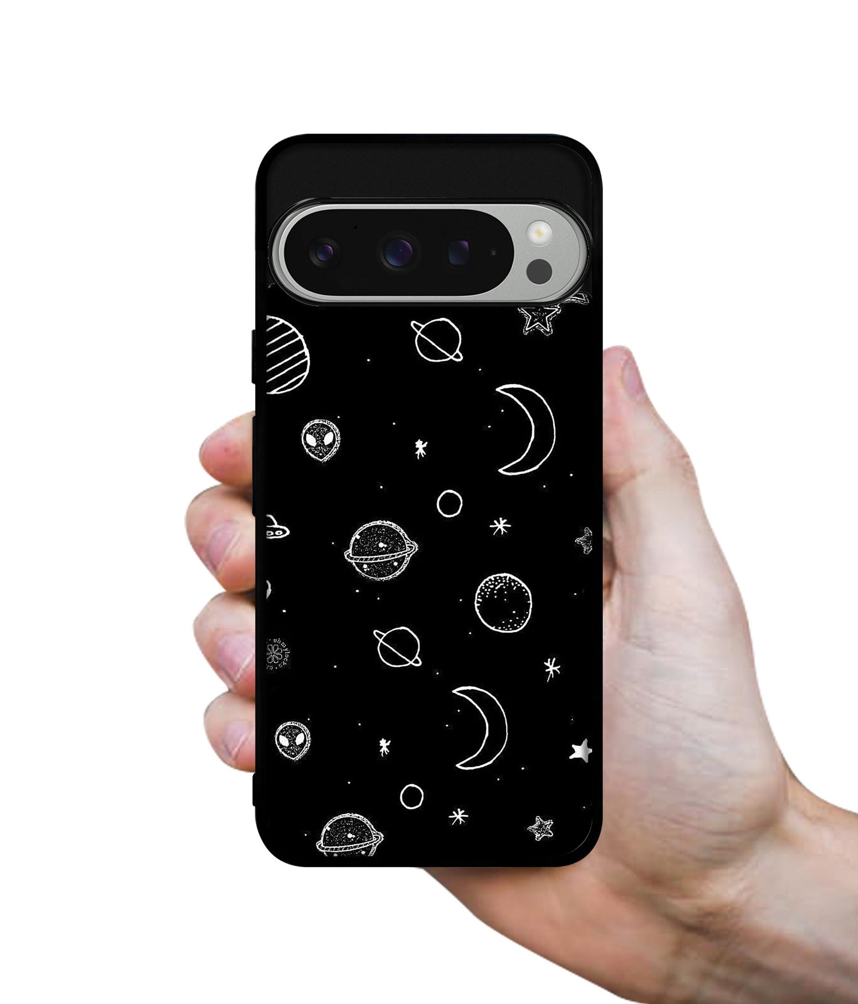Space Stars Universe Design Designer 2D Printed Back Case Cover for Google Pixel 9 Pro 5G