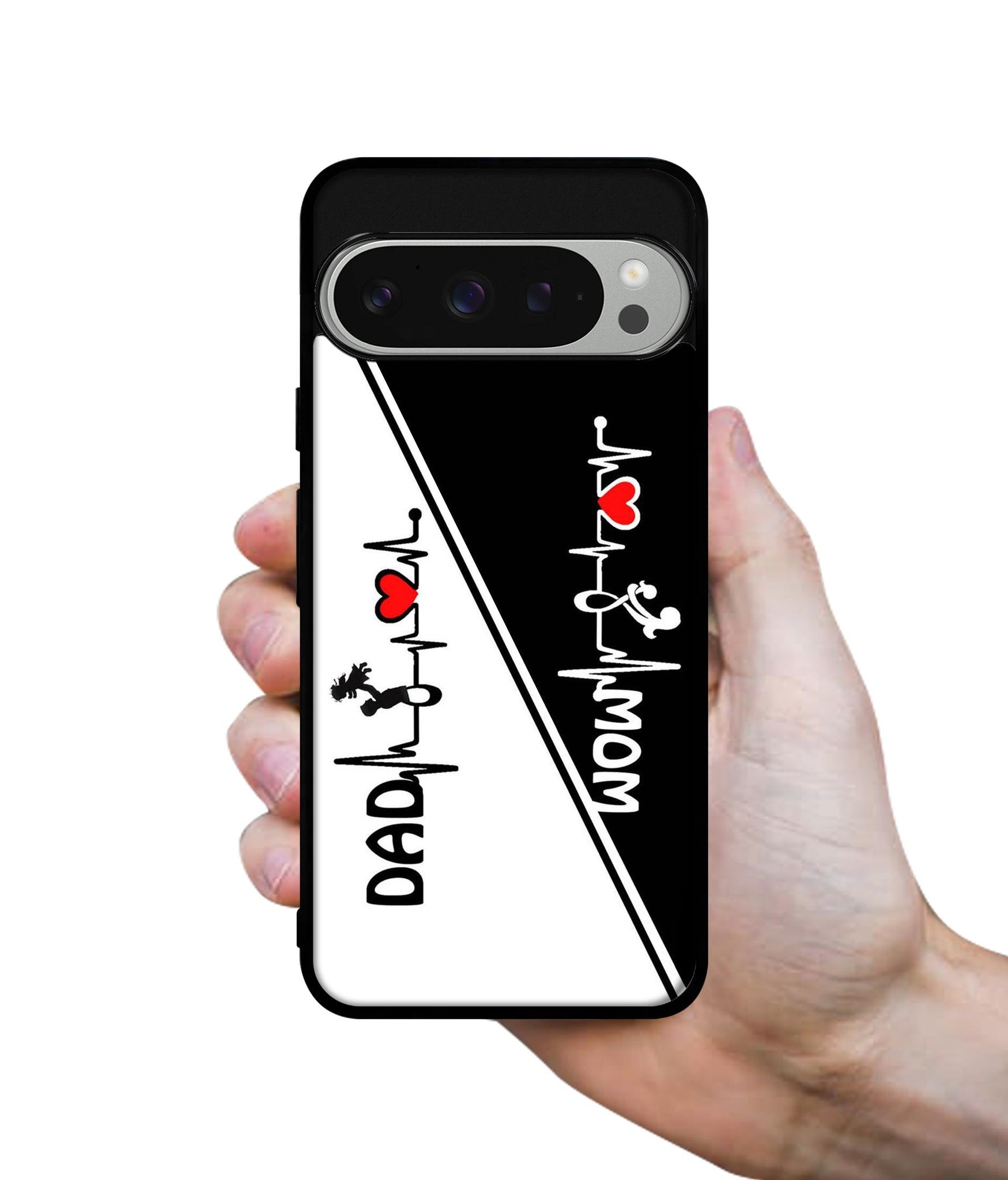 Mom and Dad Lover Design Designer 2D Printed Back Case Cover for Google Pixel 9 Pro 5G