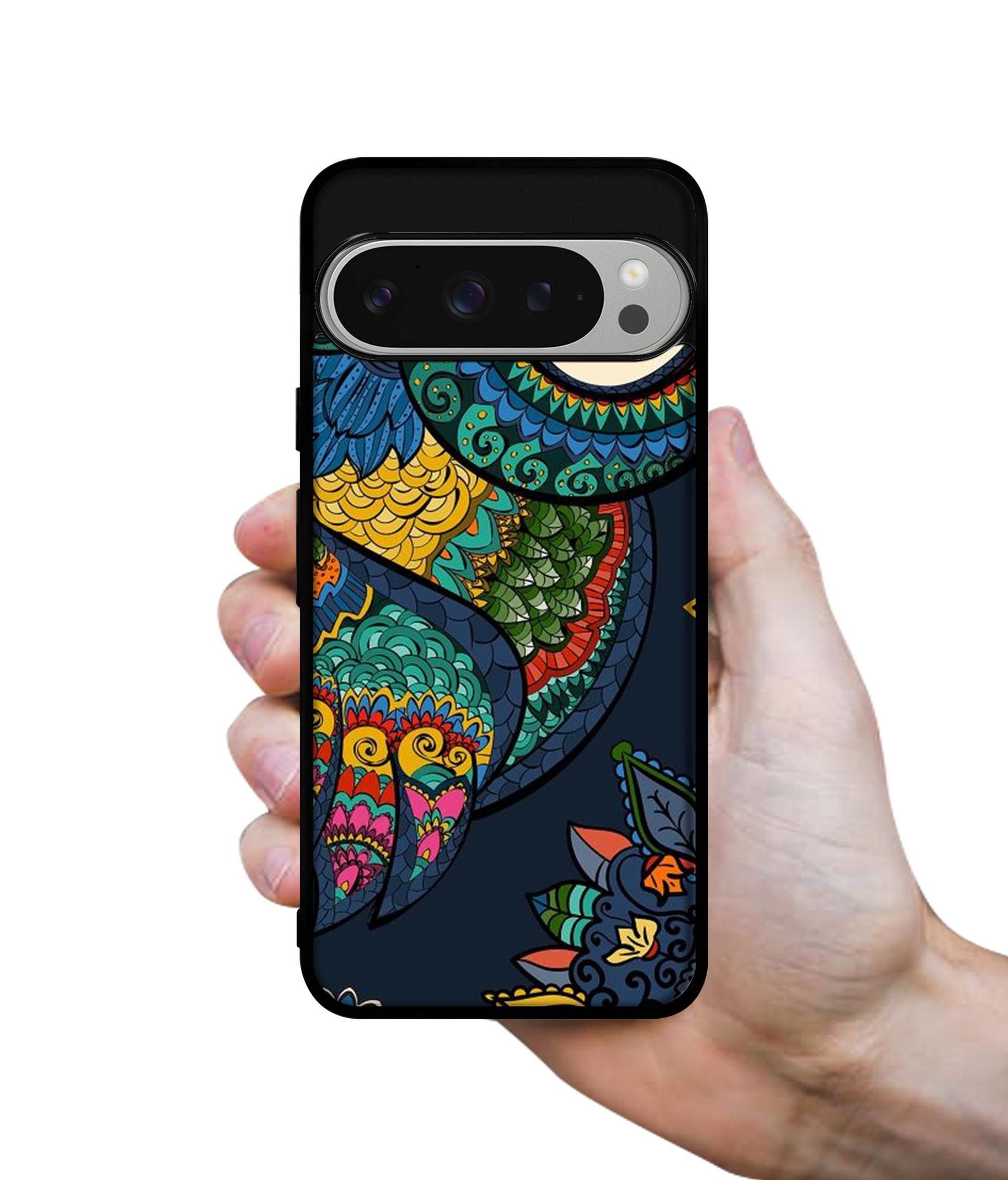 Owl Illustration Design Designer 2D Printed Back Case Cover for Google Pixel 9 Pro 5G