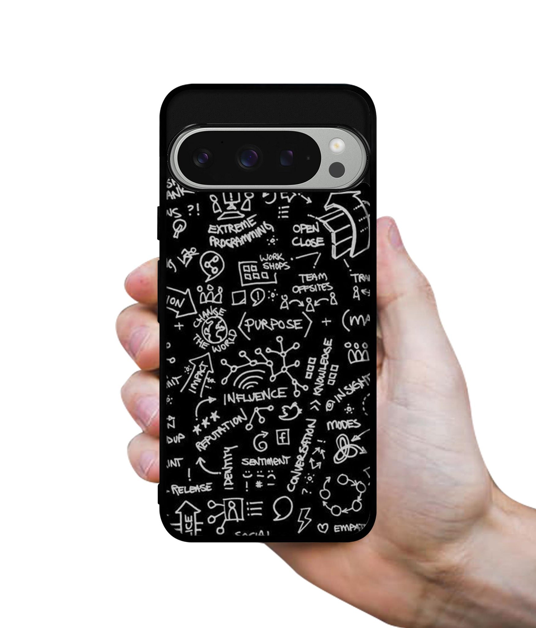 Formulas Design Designer 2D Printed Back Case Cover for Google Pixel 9 Pro 5G