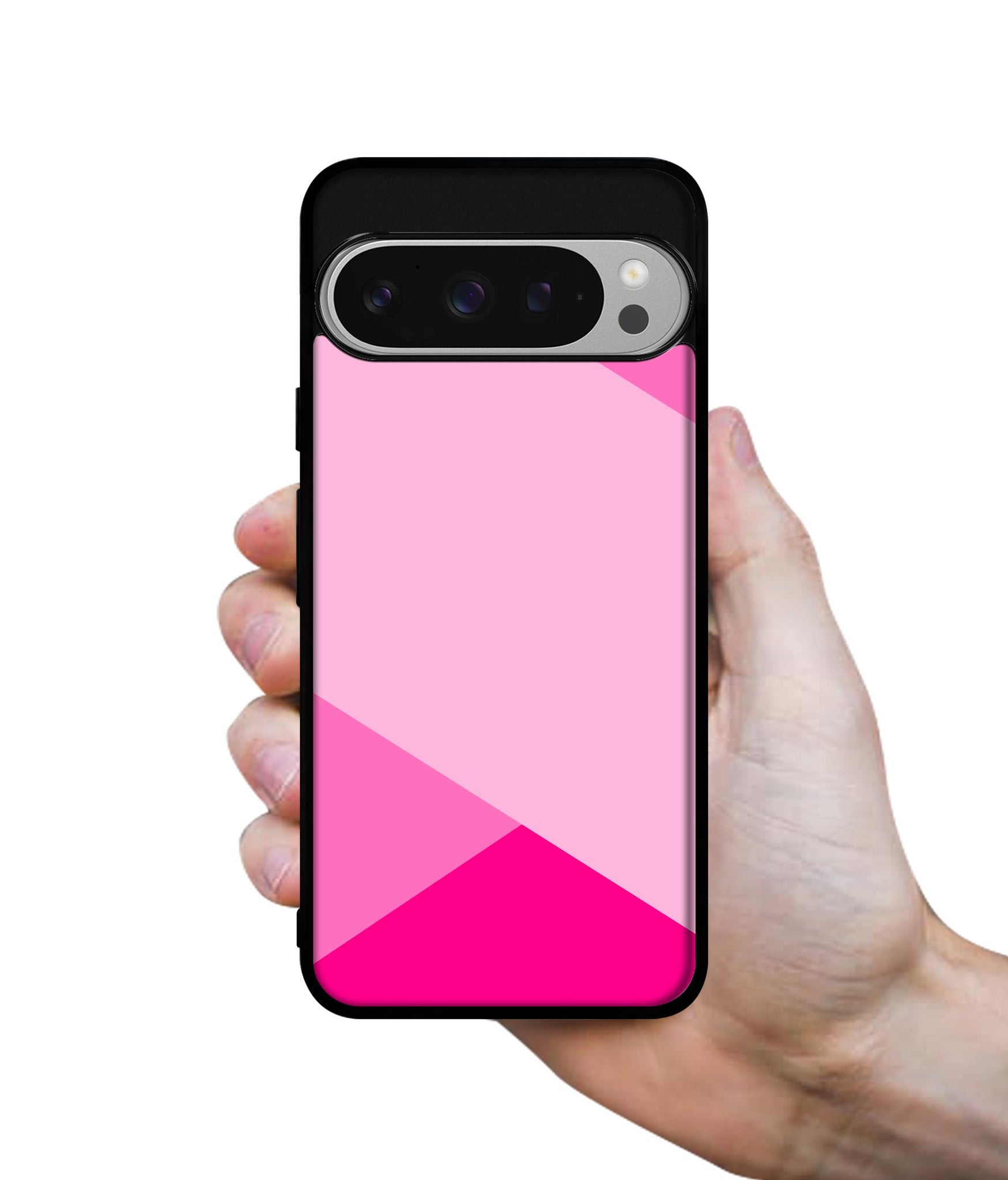 Pink Cross Vector Design Designer 2D Printed Back Case Cover for Google Pixel 9 Pro 5G