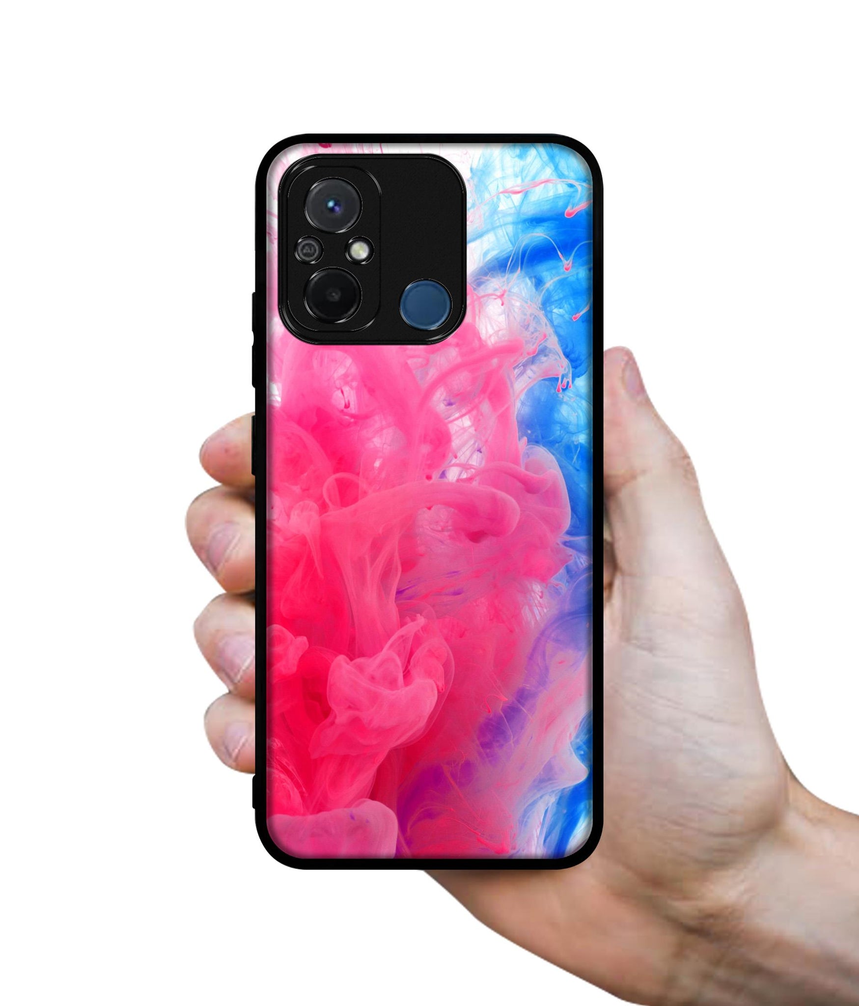 Fractal Paint Design Designer 2D Printed Back Case Cover for Mi Redmi 12C 4G / Poco C55 4G