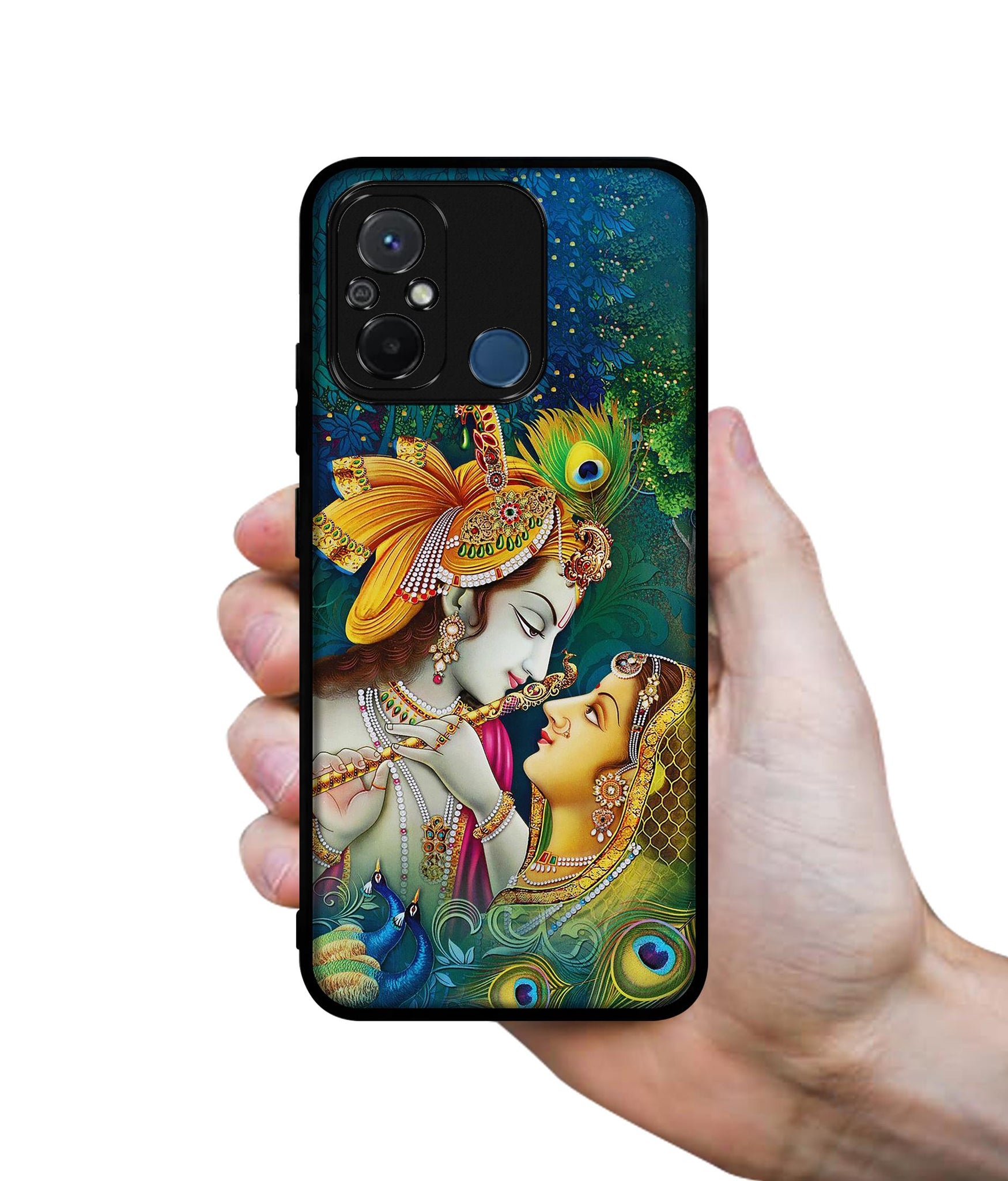 Radha Kishan Love Design Designer 2D Printed Back Case Cover for Mi Redmi 12C 4G / Poco C55 4G