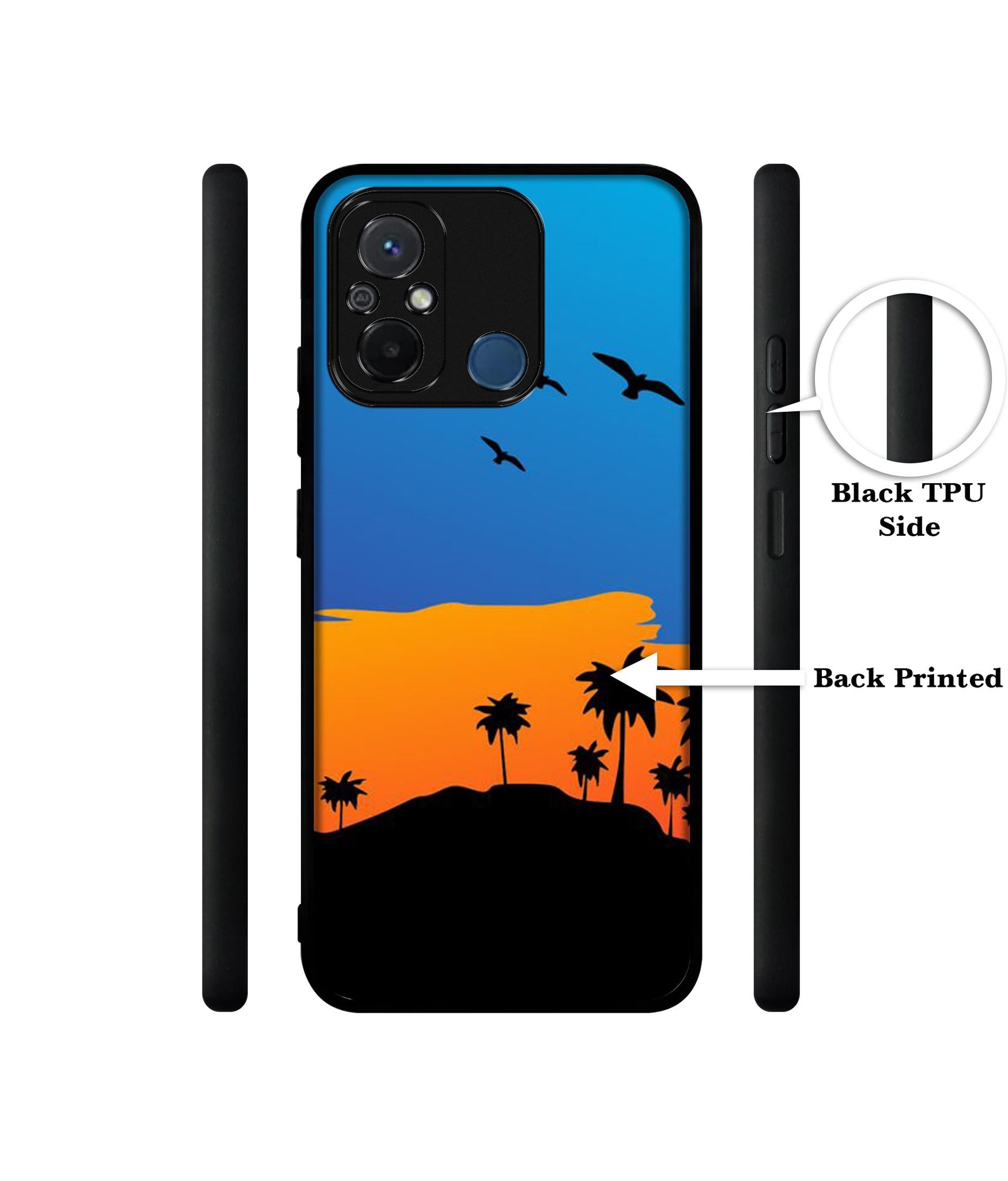 Nature Design Designer 2D Printed Back Case Cover for Mi Redmi 12C 4G / Poco C55 4G