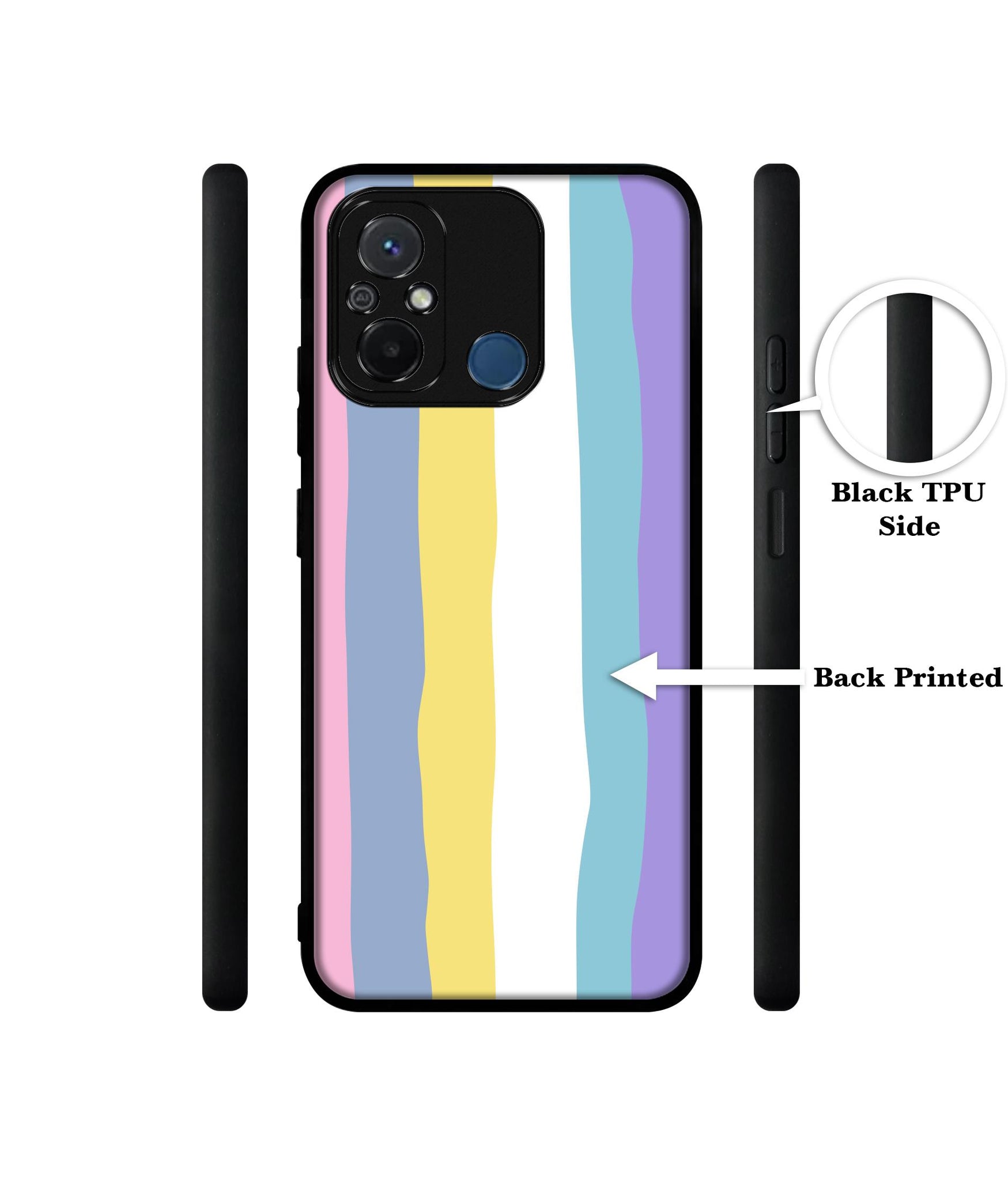 Beautiful Colors Design Designer 2D Printed Back Case Cover for Mi Redmi 12C 4G / Poco C55 4G
