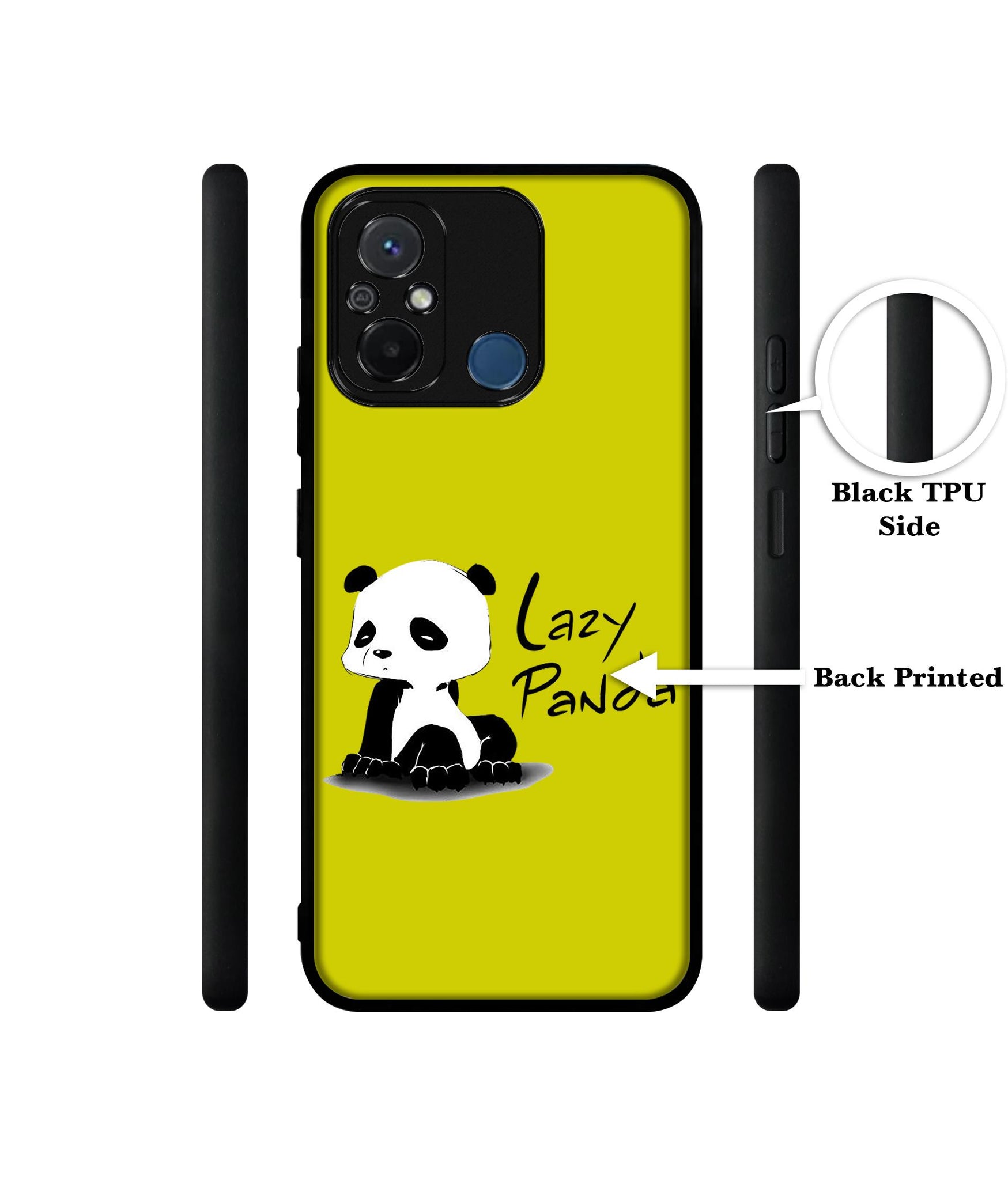 Lazy Panda Design Designer 2D Printed Back Case Cover for Mi Redmi 12C 4G / Poco C55 4G