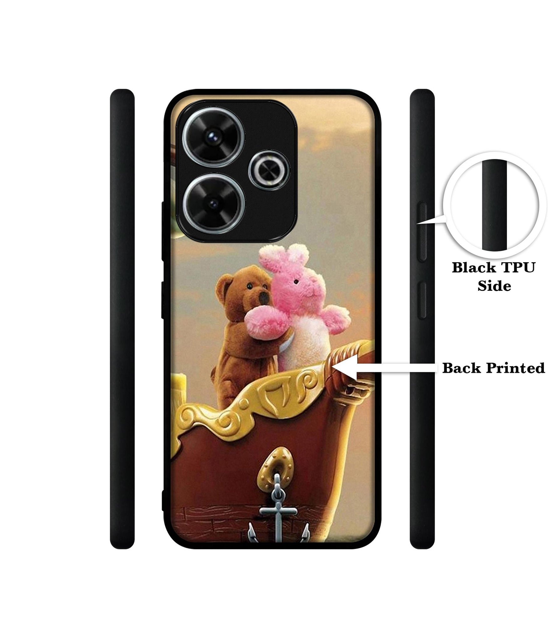 Funny Titanic Design Designer 2D Printed Back Case Cover for Mi Redmi 13 5G / Poco M6 Plus 5G