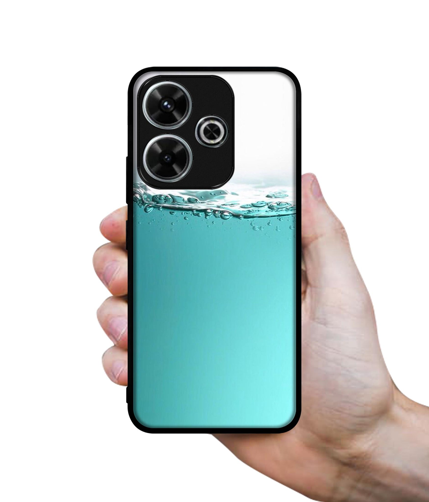 Half Fill Design Designer 2D Printed Back Case Cover for Mi Redmi 13 5G / Poco M6 Plus 5G